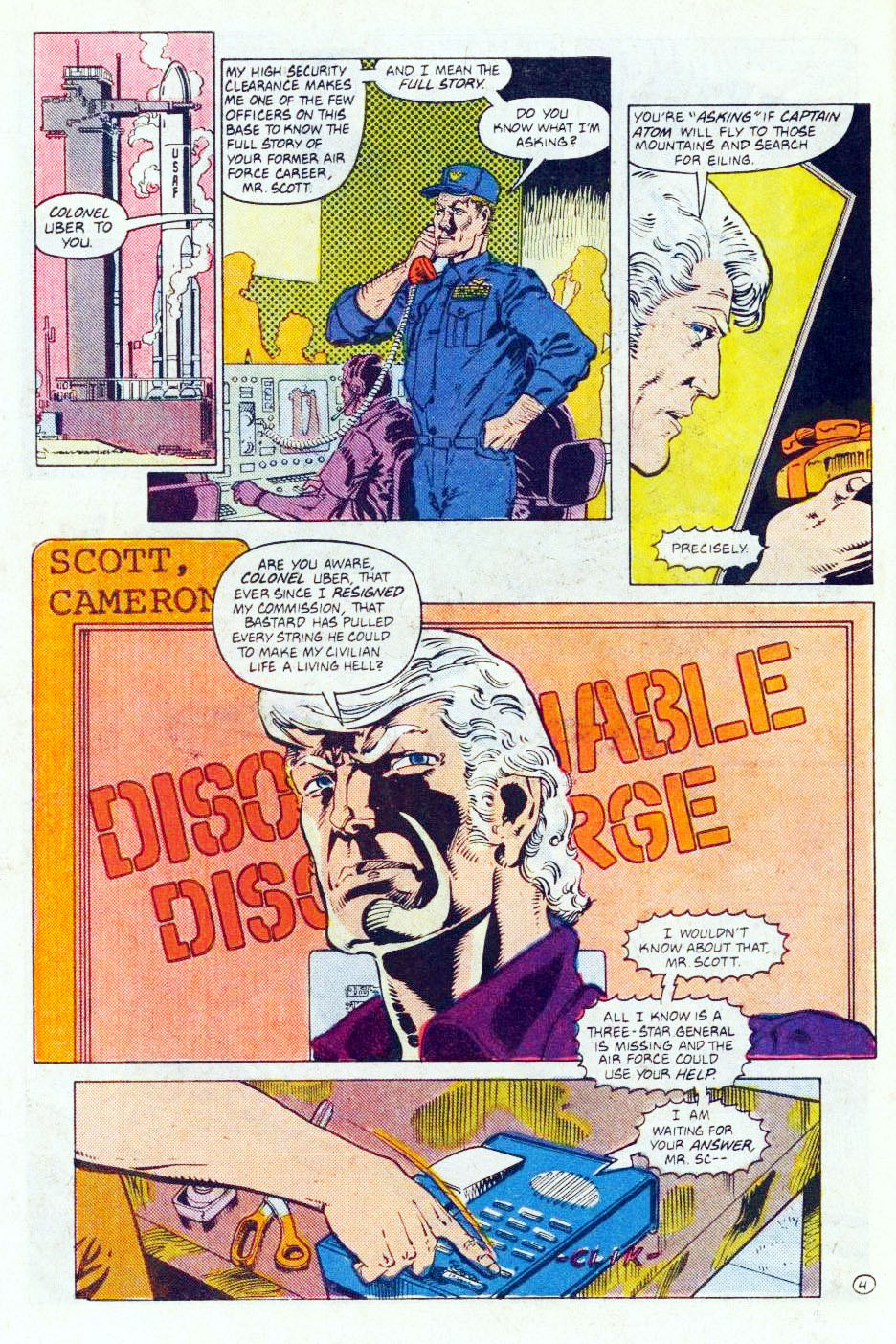 Read online Captain Atom (1987) comic -  Issue #18 - 5