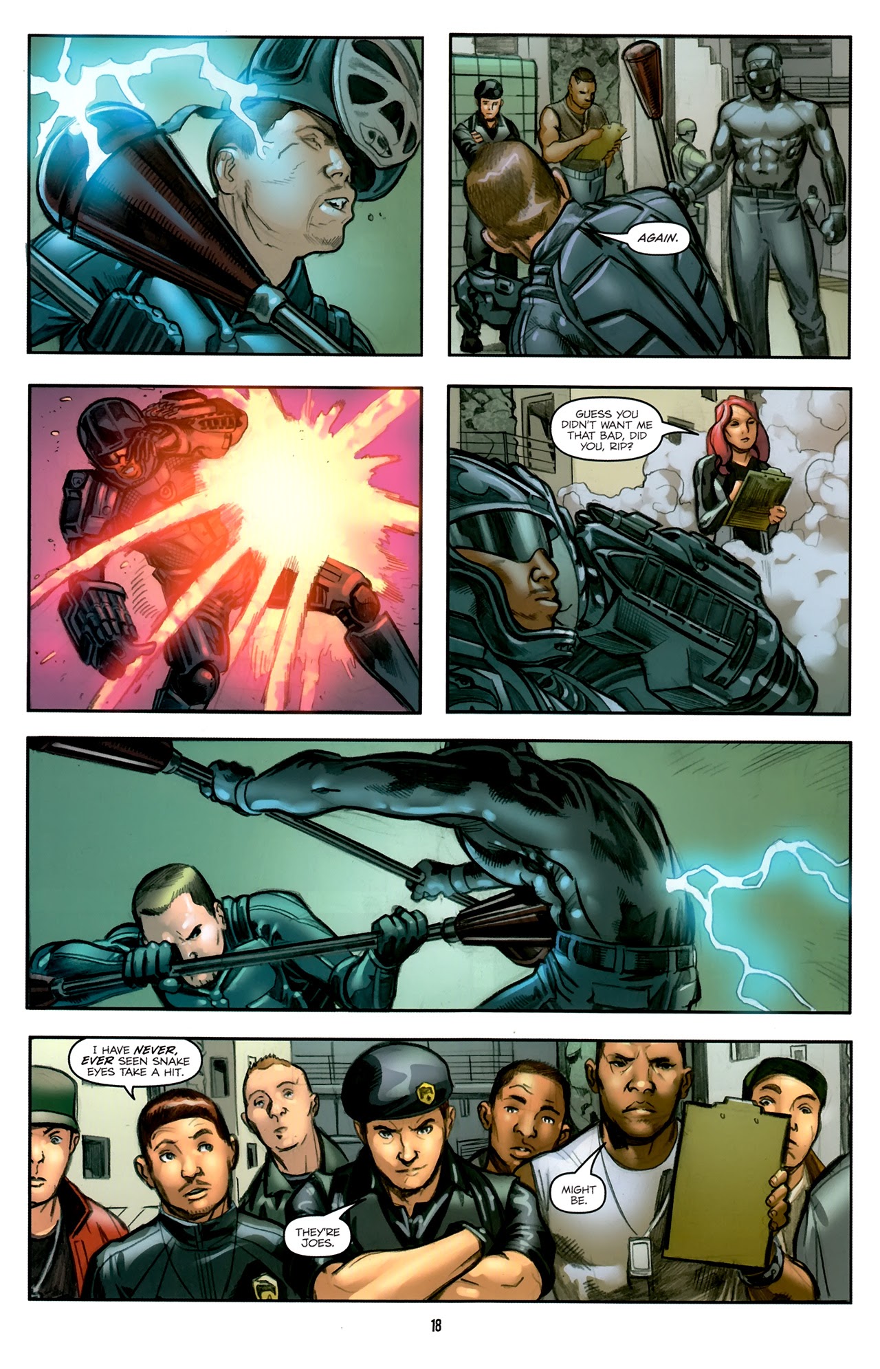 Read online G.I. Joe: Rise Of Cobra Movie Adaptation comic -  Issue #2 - 21