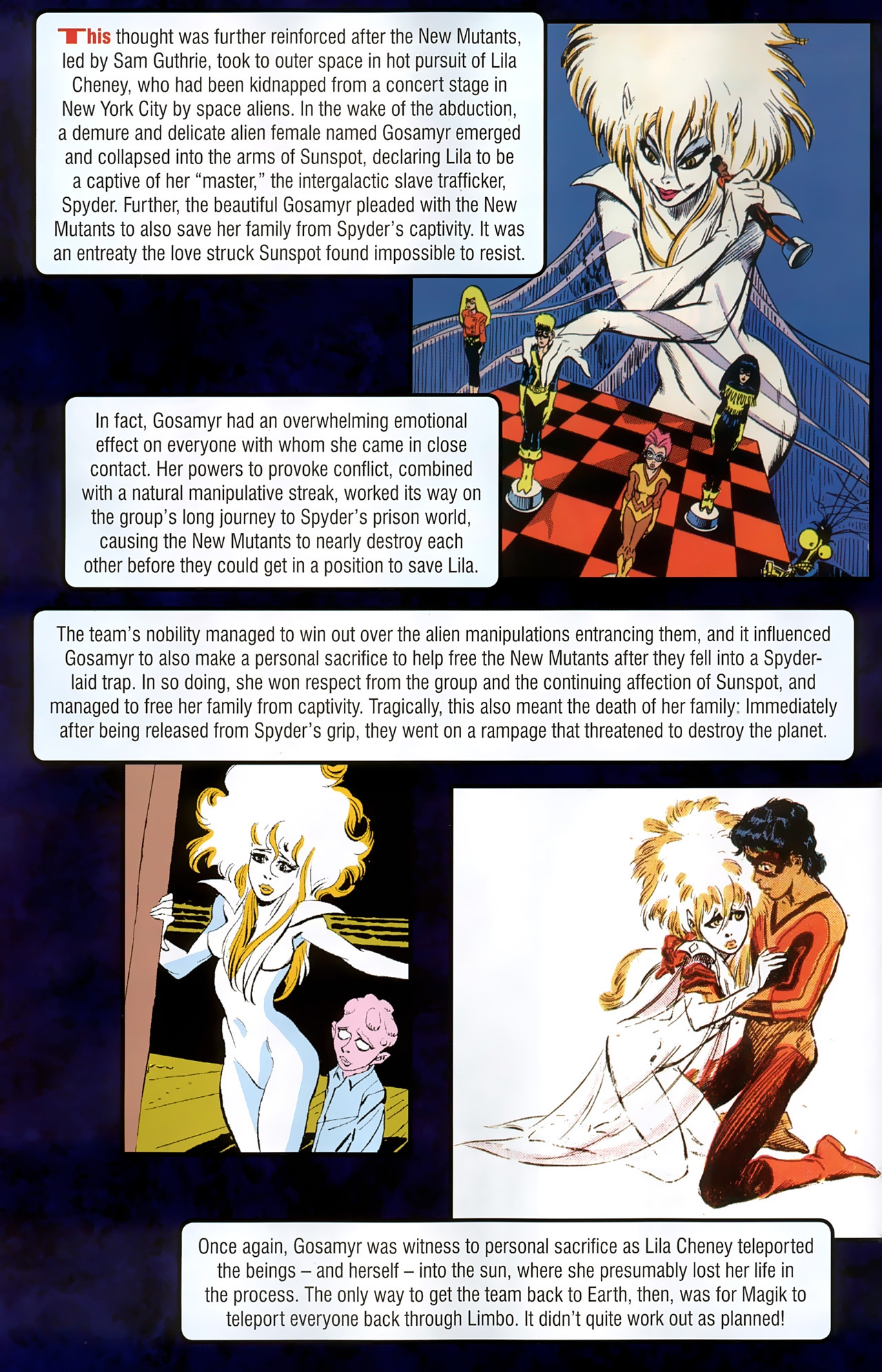 Read online New Mutants Saga comic -  Issue # Full - 28