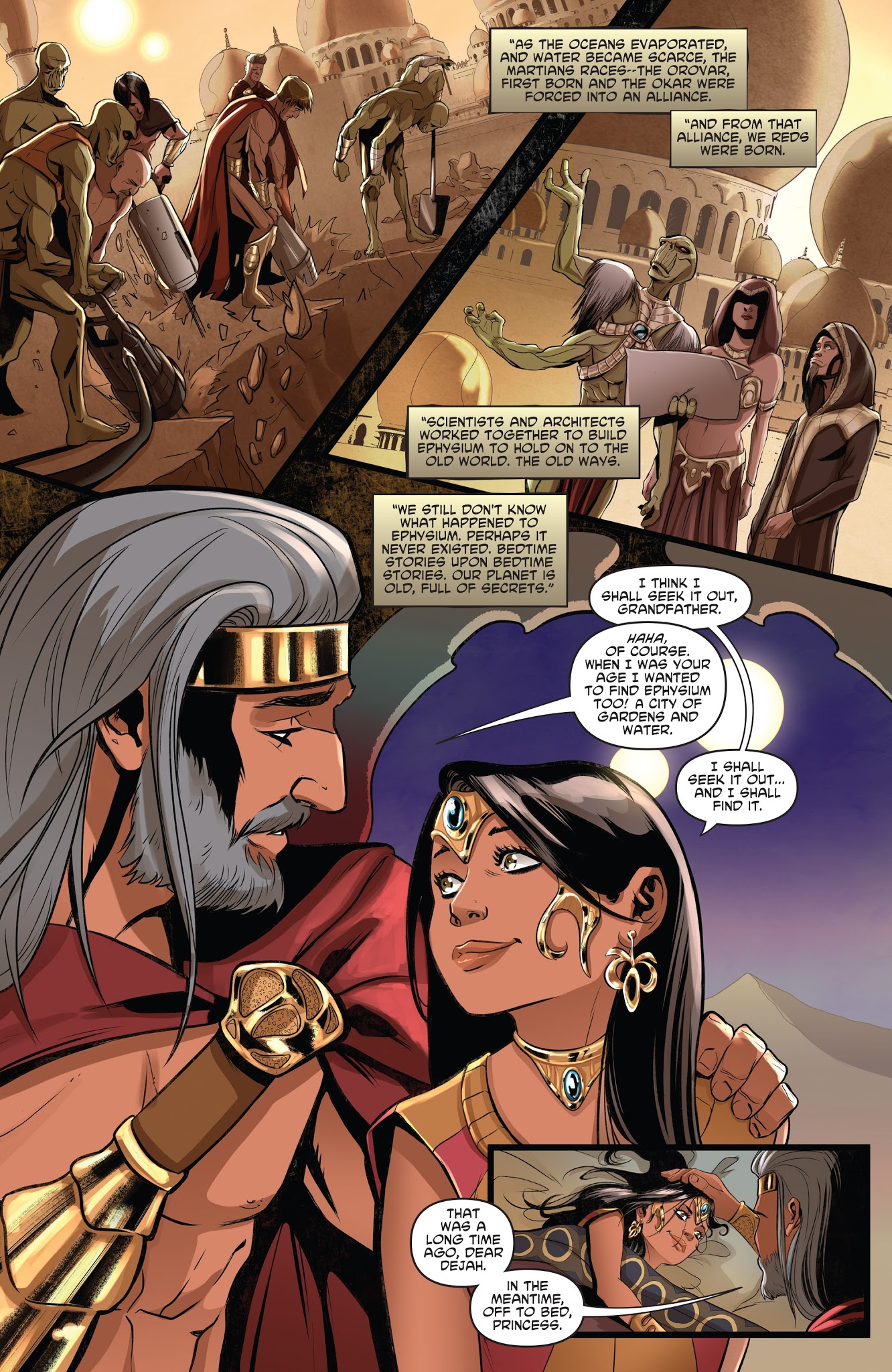 Read online Dejah Thoris, Volume 2 comic -  Issue #0 - 5