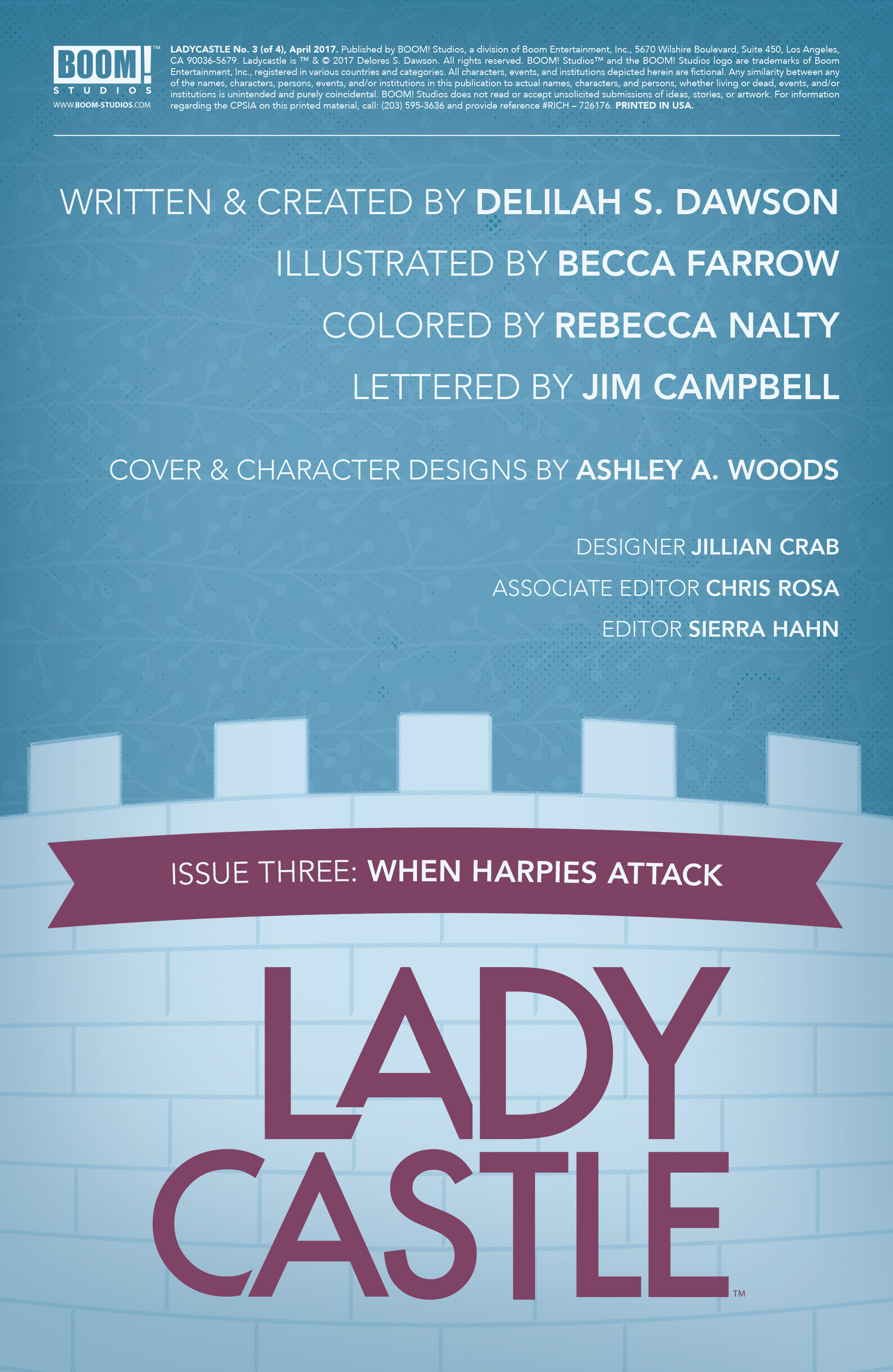 Read online Ladycastle comic -  Issue #3 - 2