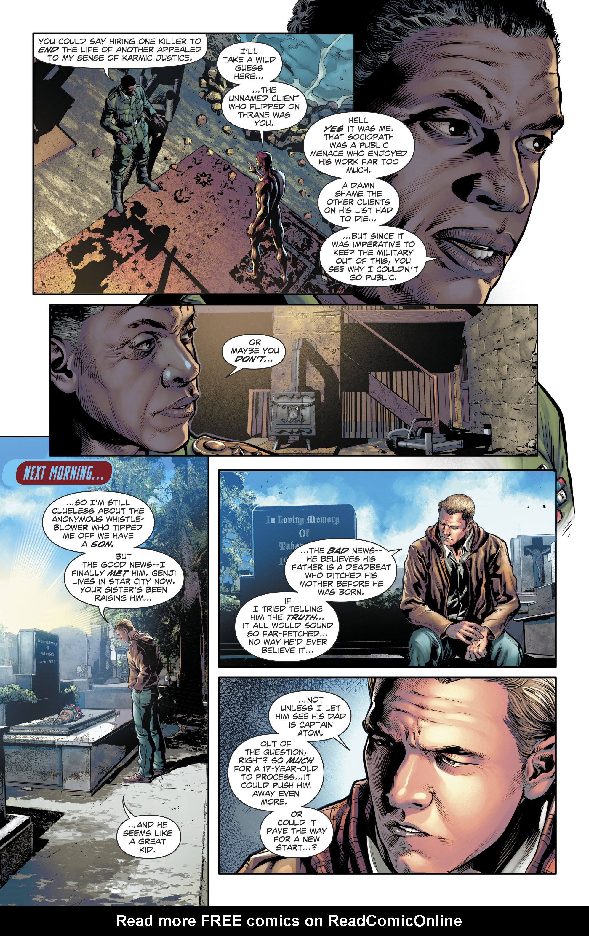 Read online The Fall and Rise of Captain Atom comic -  Issue #6 - 7