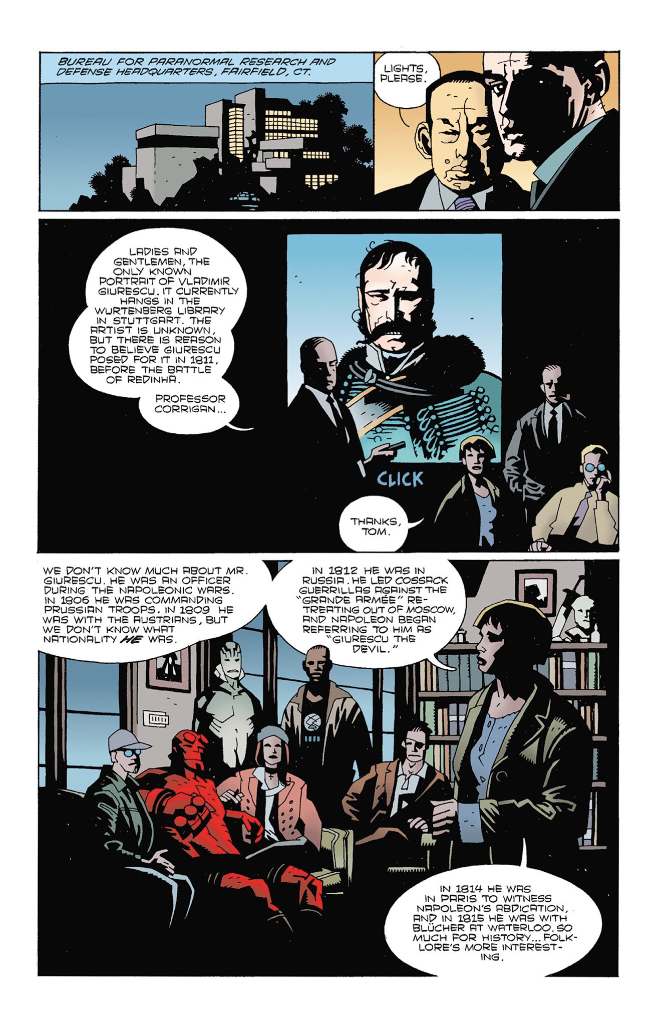 Read online Hellboy: Wake the Devil comic -  Issue # _TPB - 17