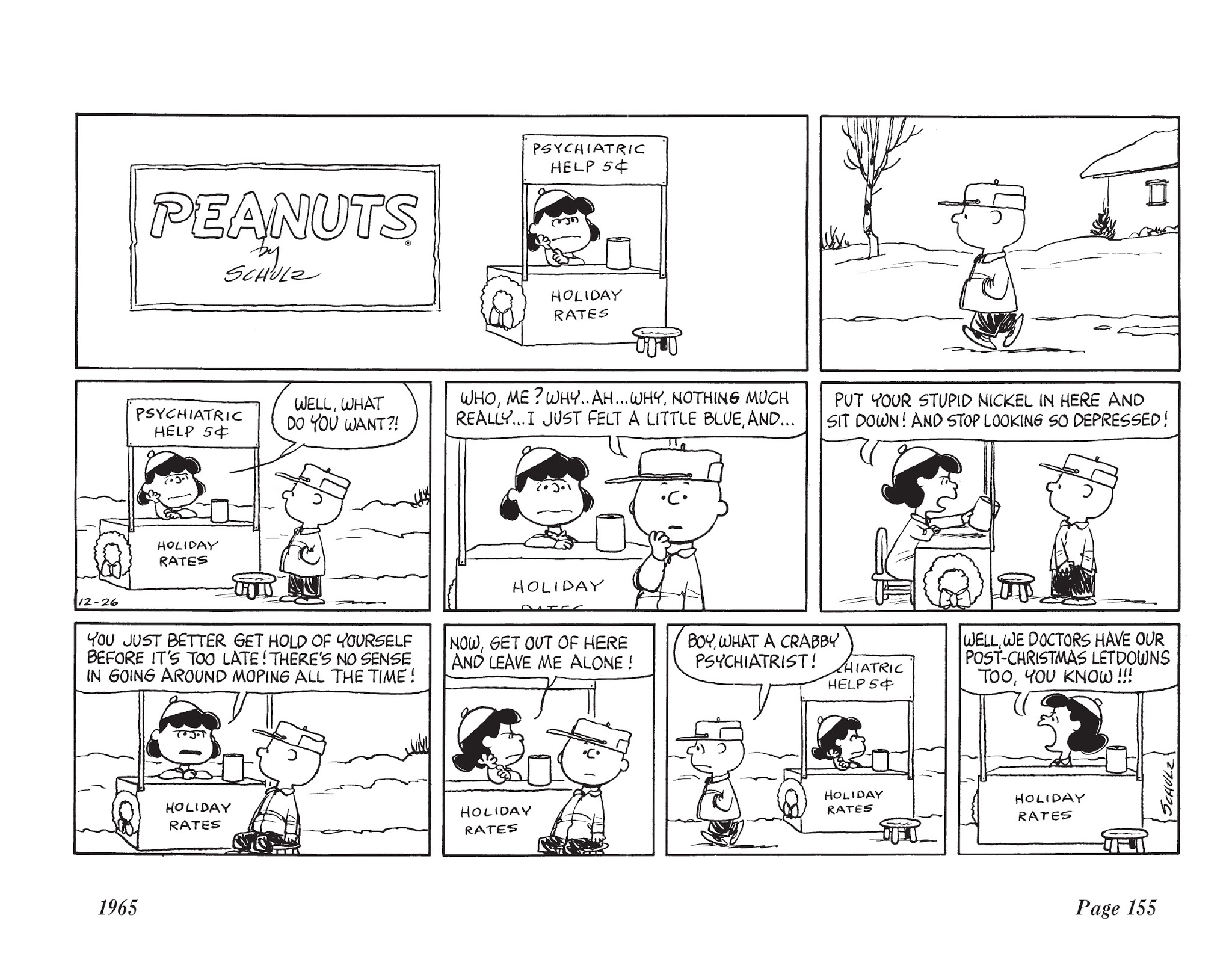 Read online The Complete Peanuts comic -  Issue # TPB 8 - 167