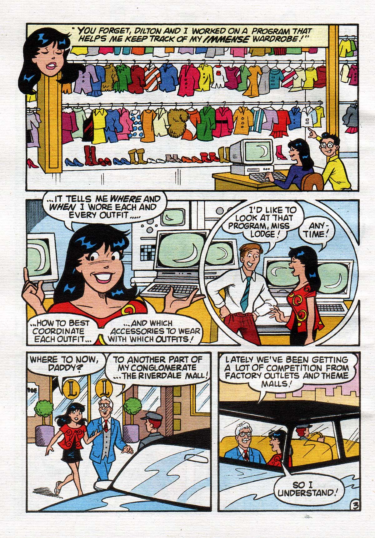 Read online Betty and Veronica Digest Magazine comic -  Issue #147 - 21