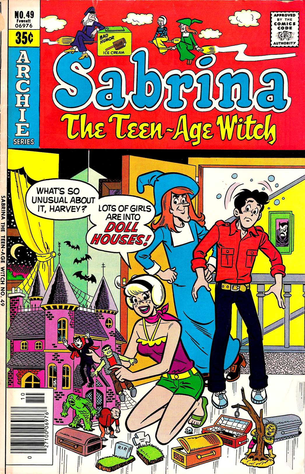 Read online Sabrina The Teenage Witch (1971) comic -  Issue #49 - 1