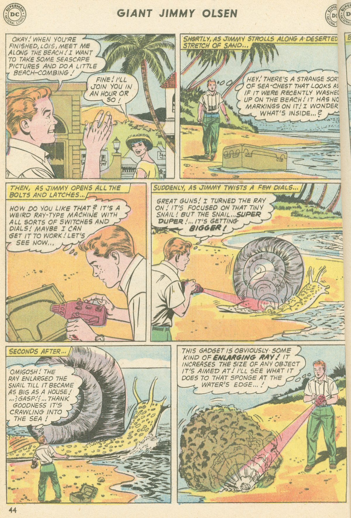 Read online Superman's Pal Jimmy Olsen comic -  Issue #104 - 46