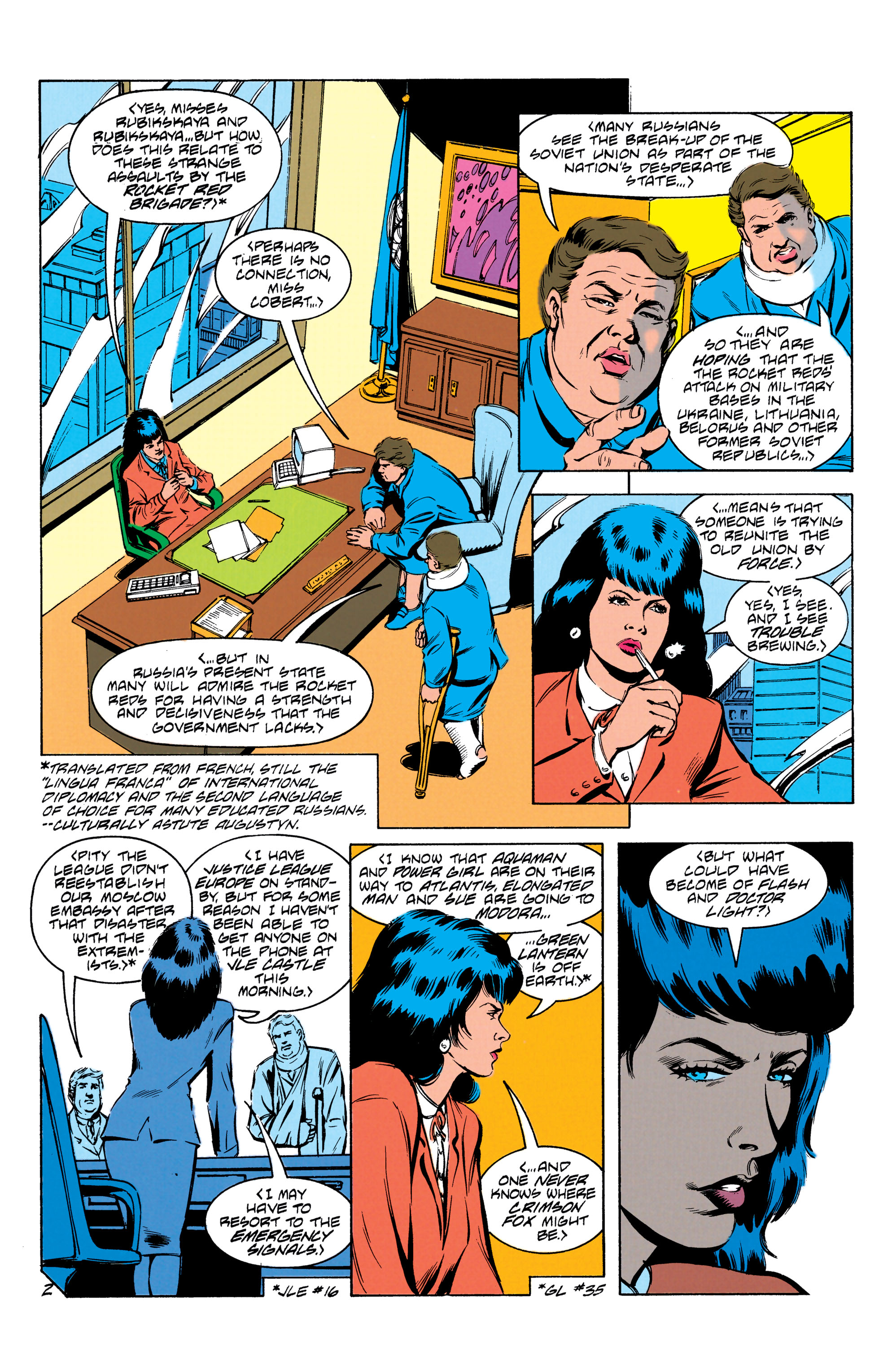 Read online Justice League Europe comic -  Issue #46 - 3