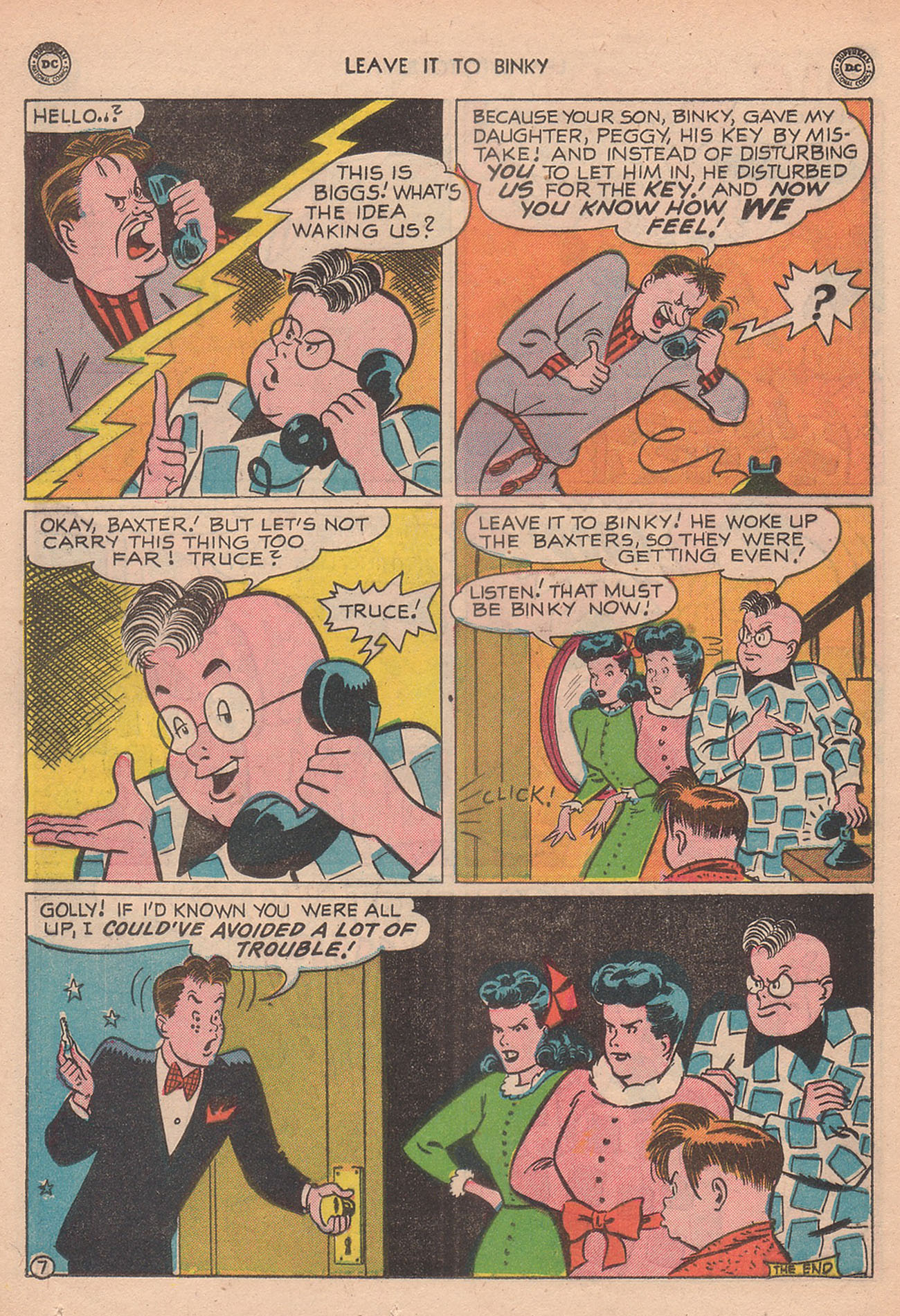 Read online Leave it to Binky comic -  Issue #14 - 16