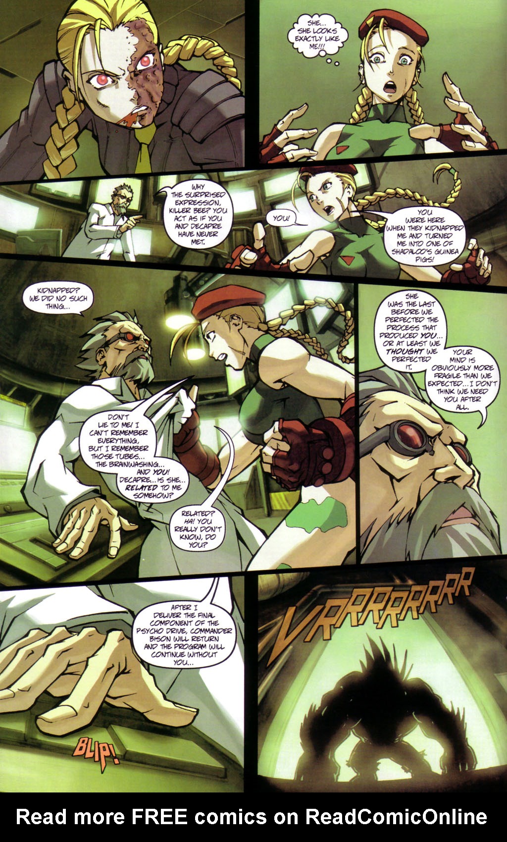 Read online Street Fighter (2003) comic -  Issue #12 - 13