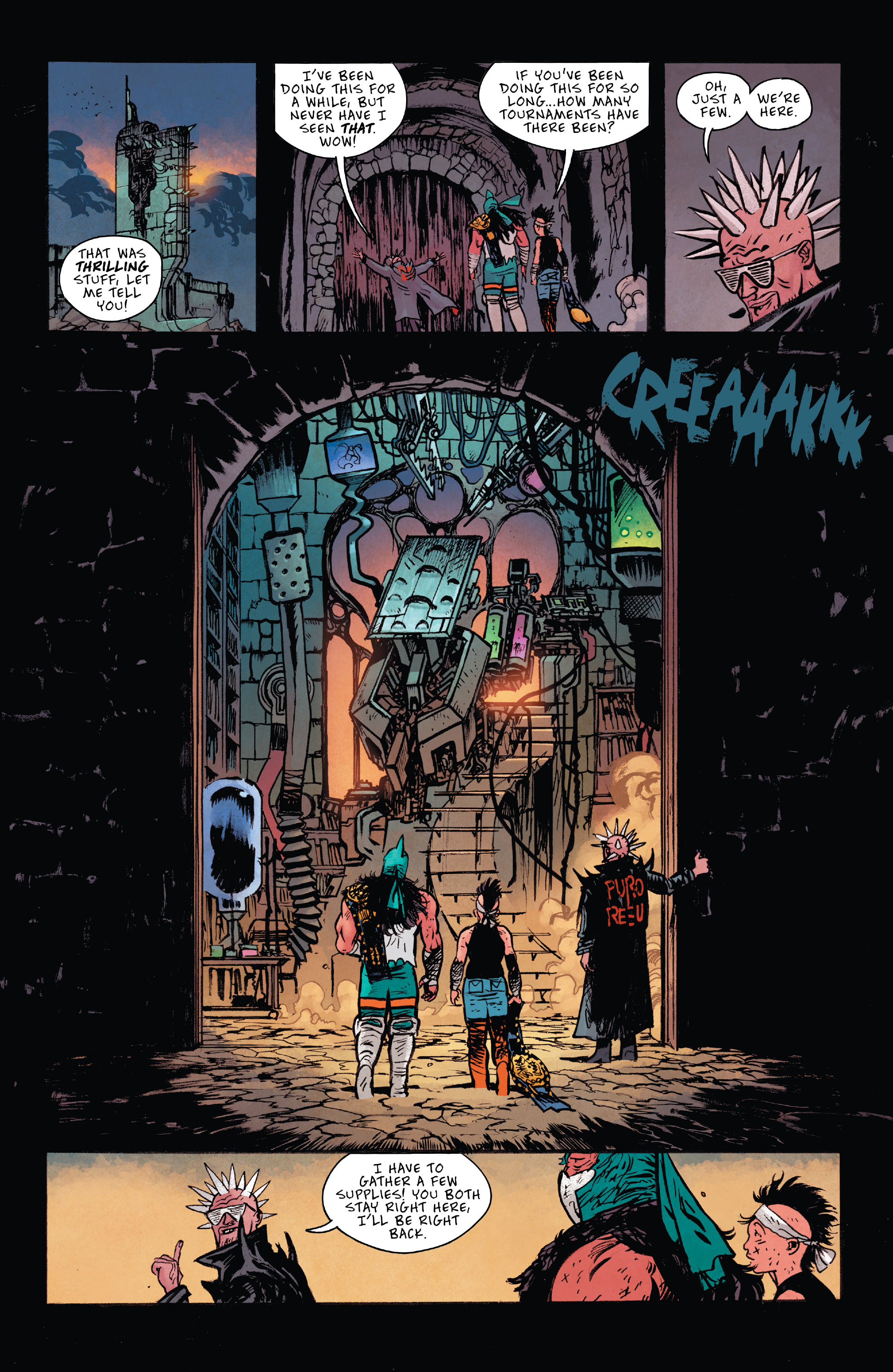 Read online Do a Powerbomb comic -  Issue #6 - 16