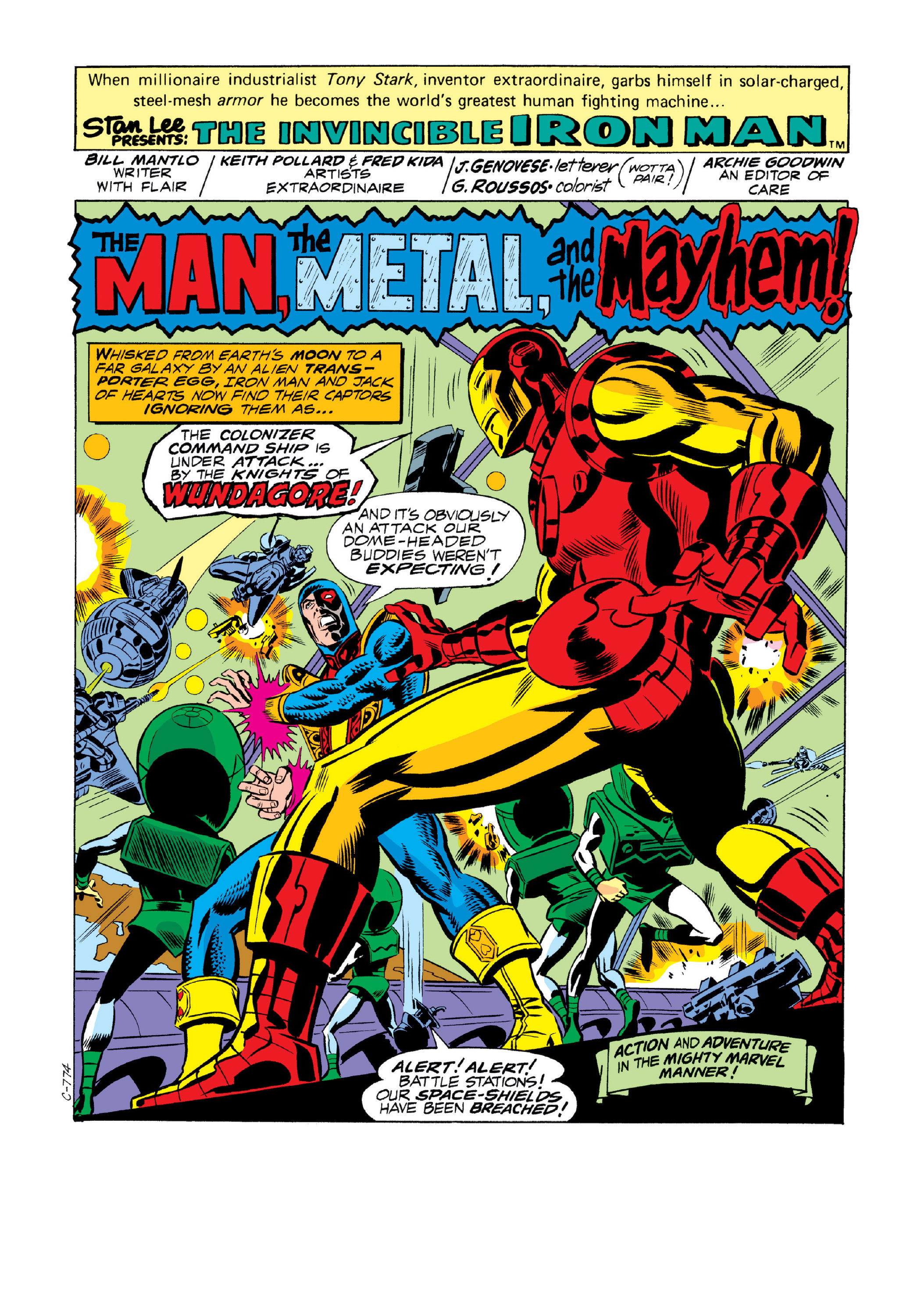 Read online Marvel Masterworks: The Invincible Iron Man comic -  Issue # TPB 12 (Part 3) - 93