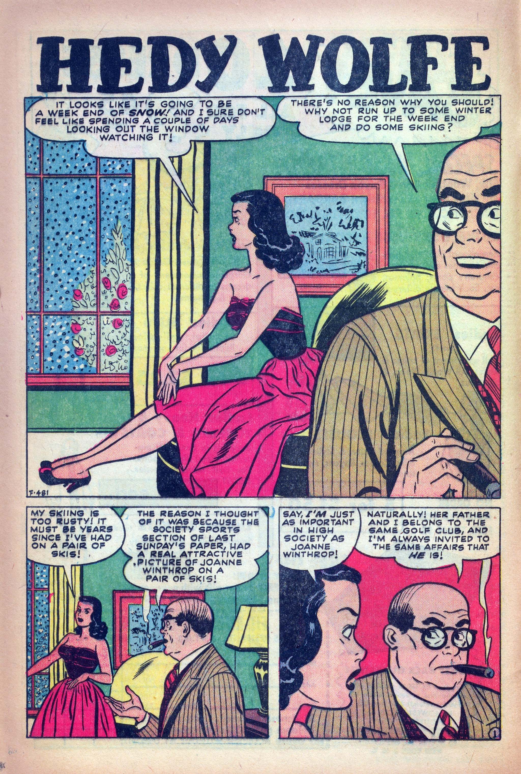 Read online Patsy and her Pals comic -  Issue #12 - 12