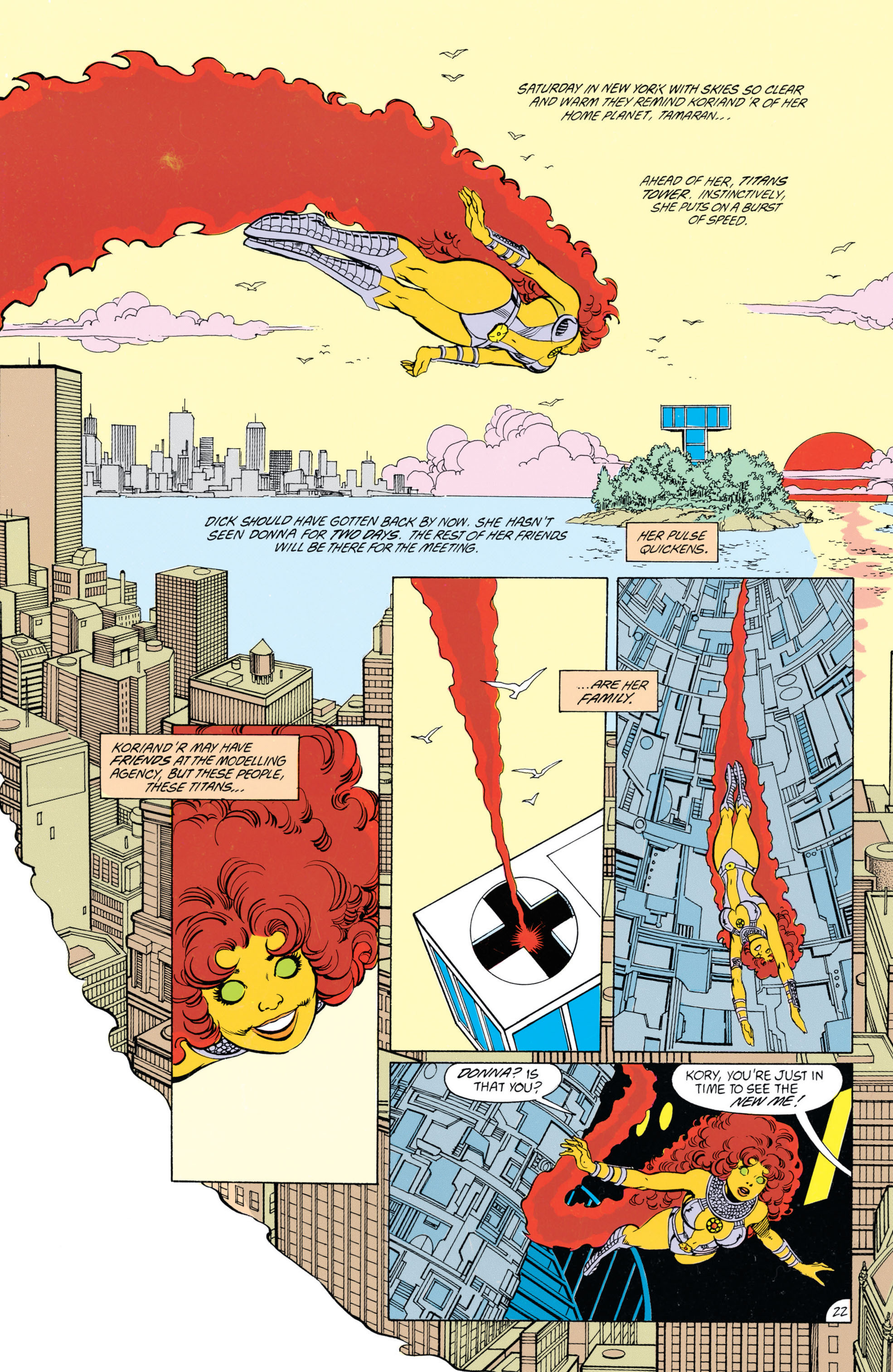 Read online The New Titans (1988) comic -  Issue #55 - 23