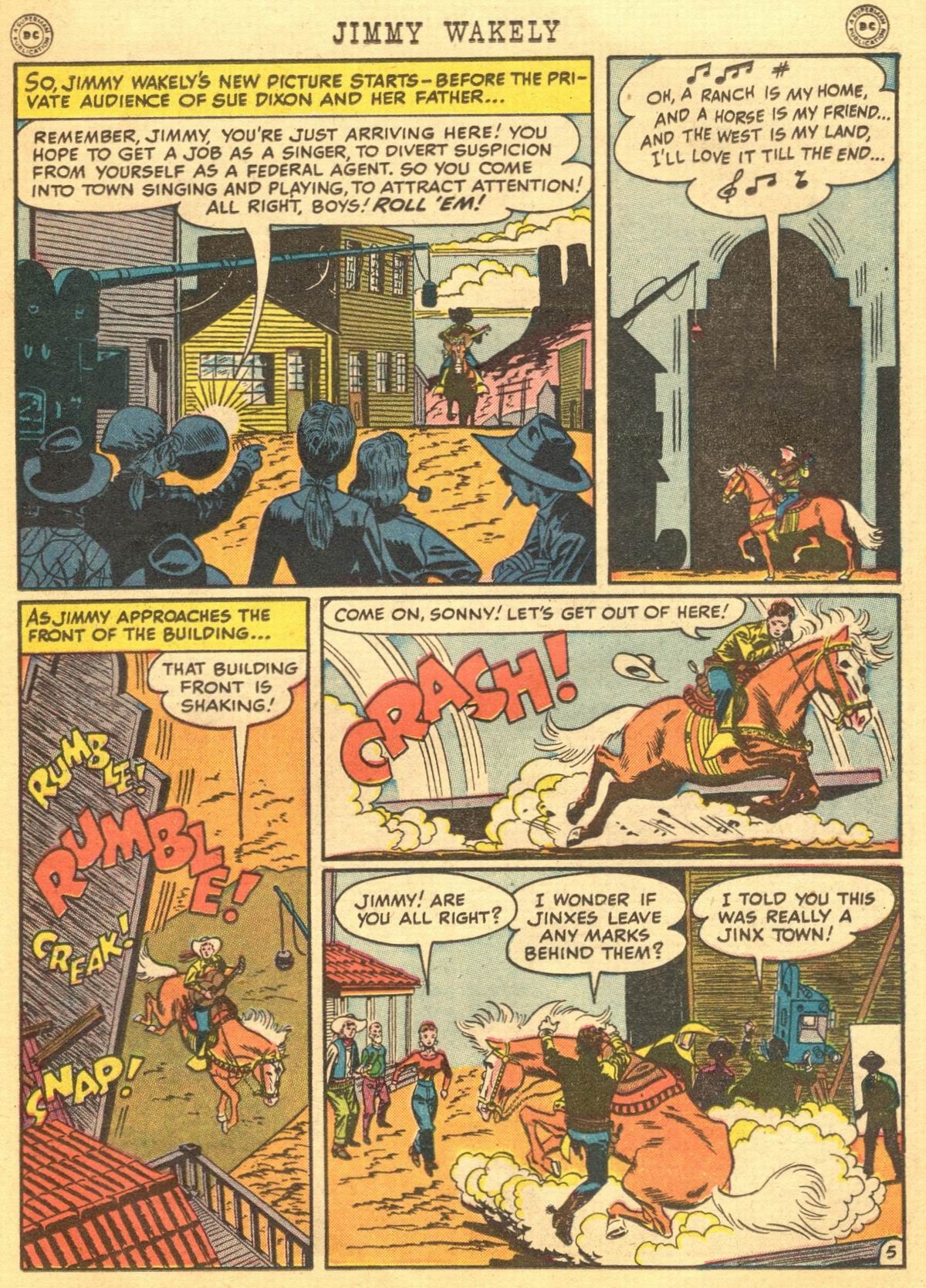 Read online Jimmy Wakely comic -  Issue #1 - 21