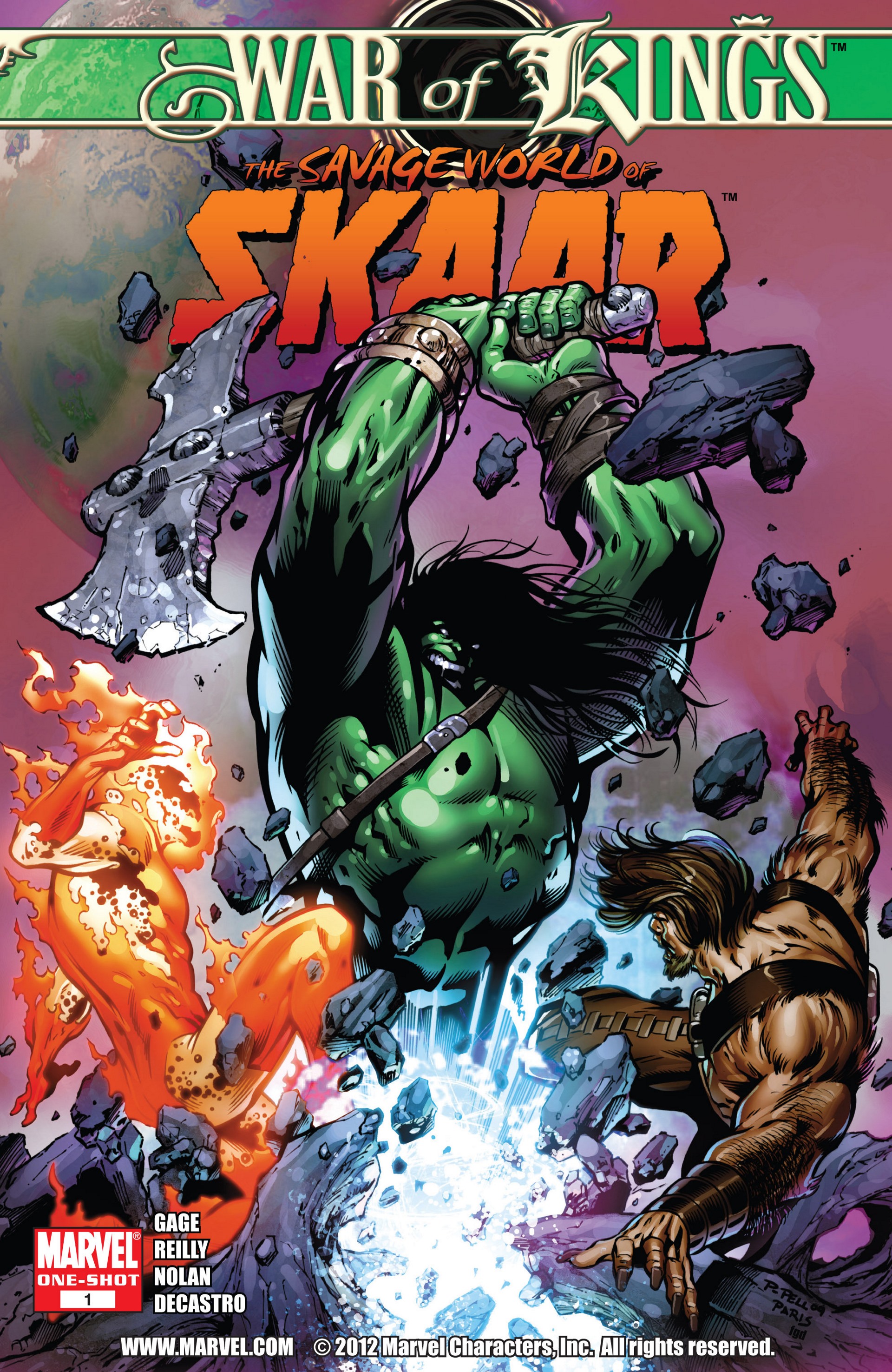 Read online War of Kings: Savage World of Skaar comic -  Issue # Full - 1