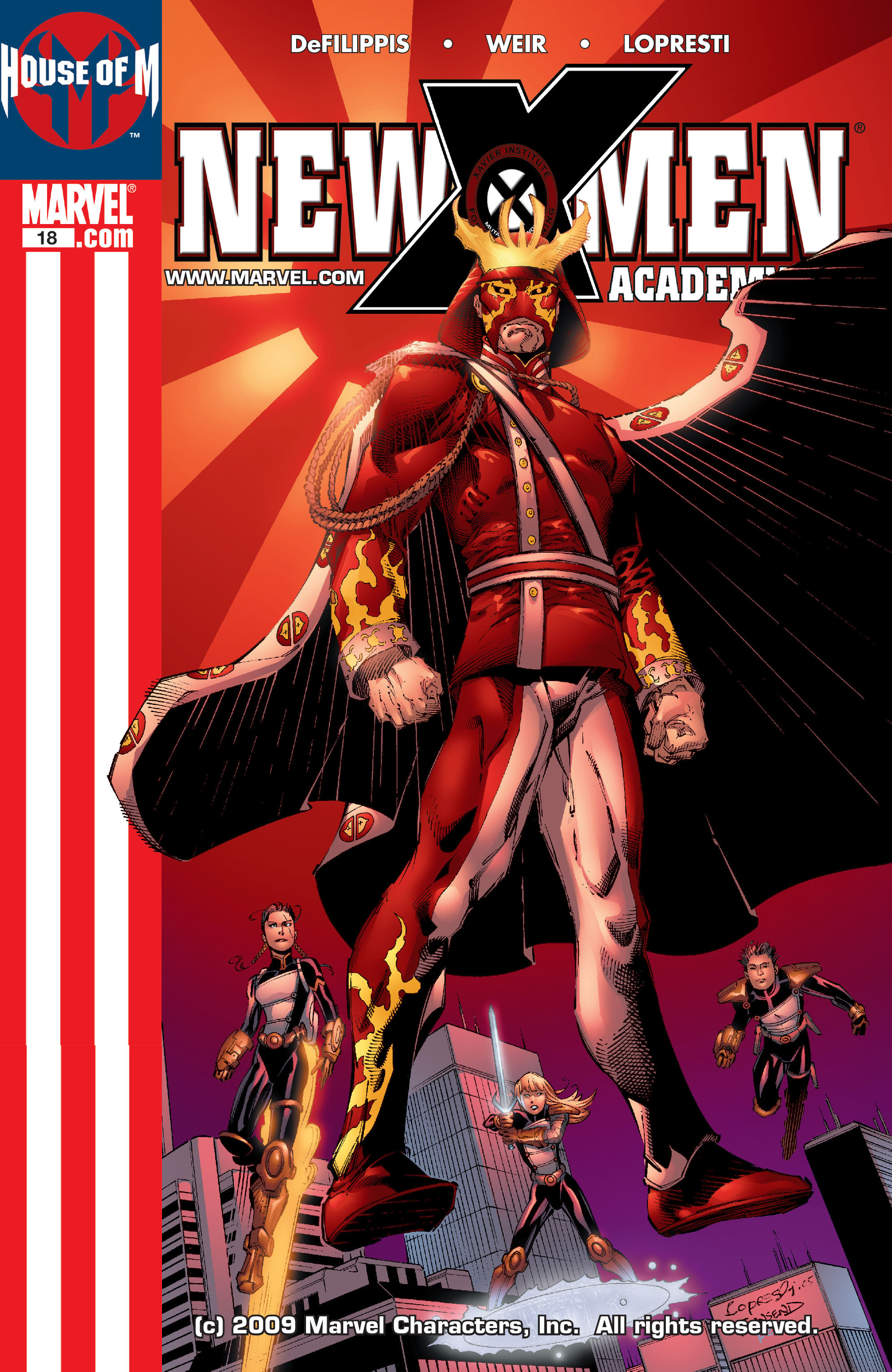 Read online New X-Men (2004) comic -  Issue #18 - 1