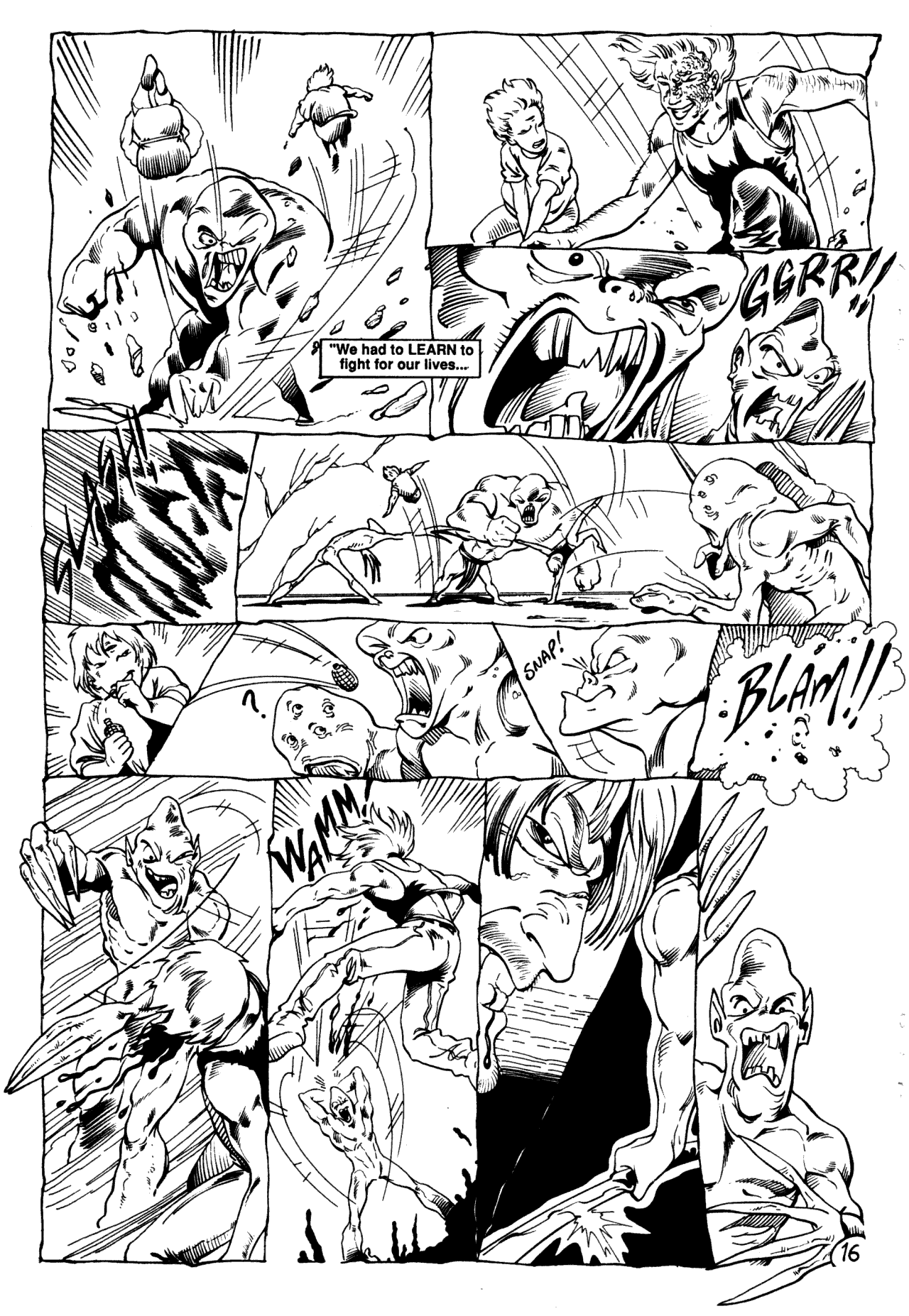 Read online Ex-Mutants (1986) comic -  Issue #8 - 18