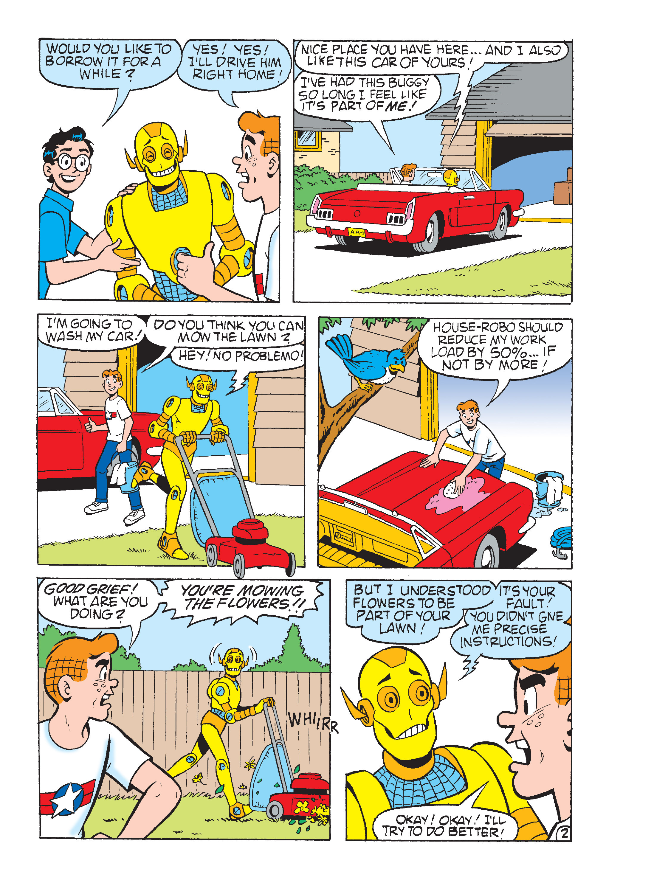 Read online Archie's Funhouse Double Digest comic -  Issue #15 - 268
