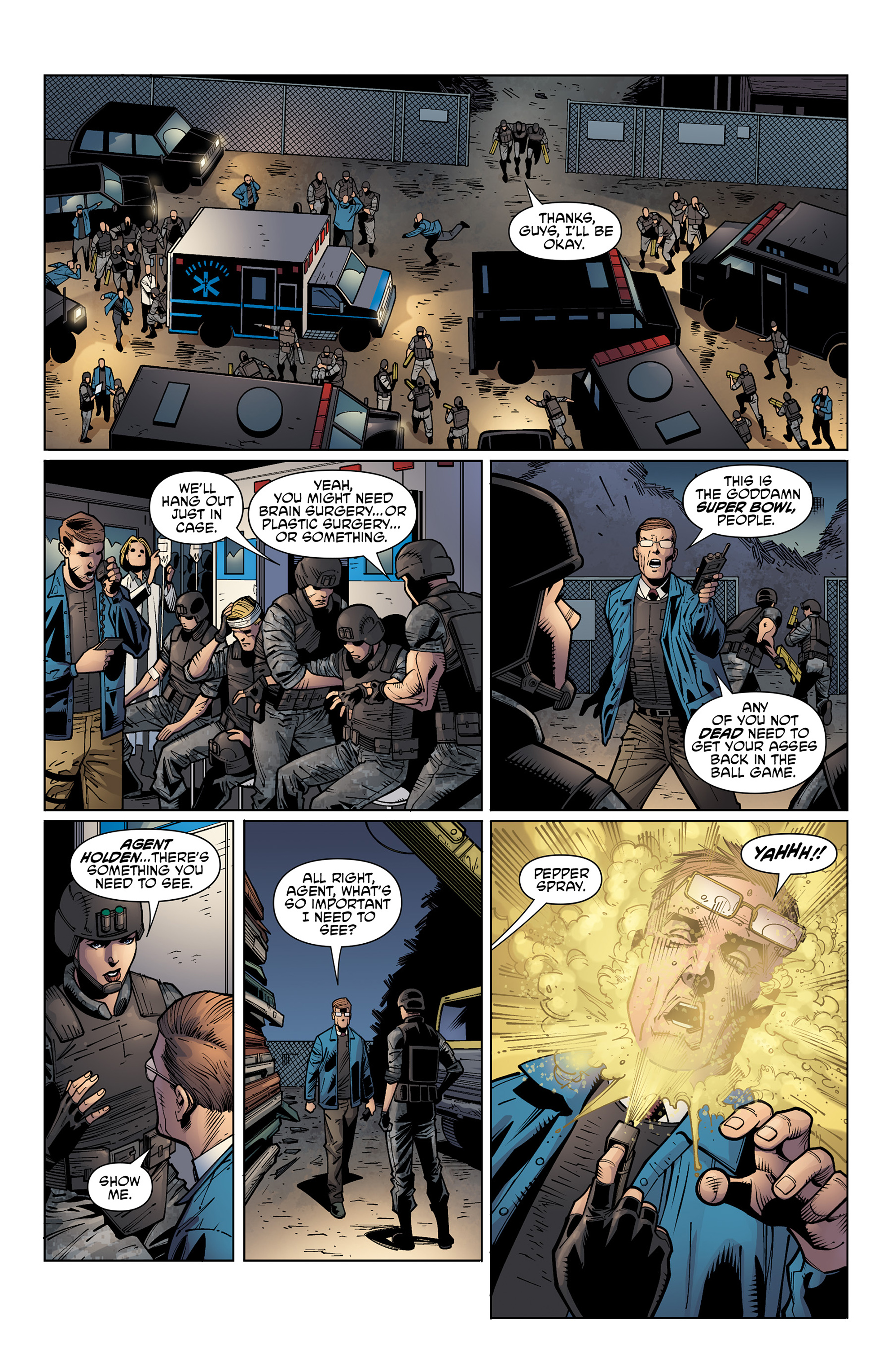 Read online Barb Wire (2015) comic -  Issue #8 - 16