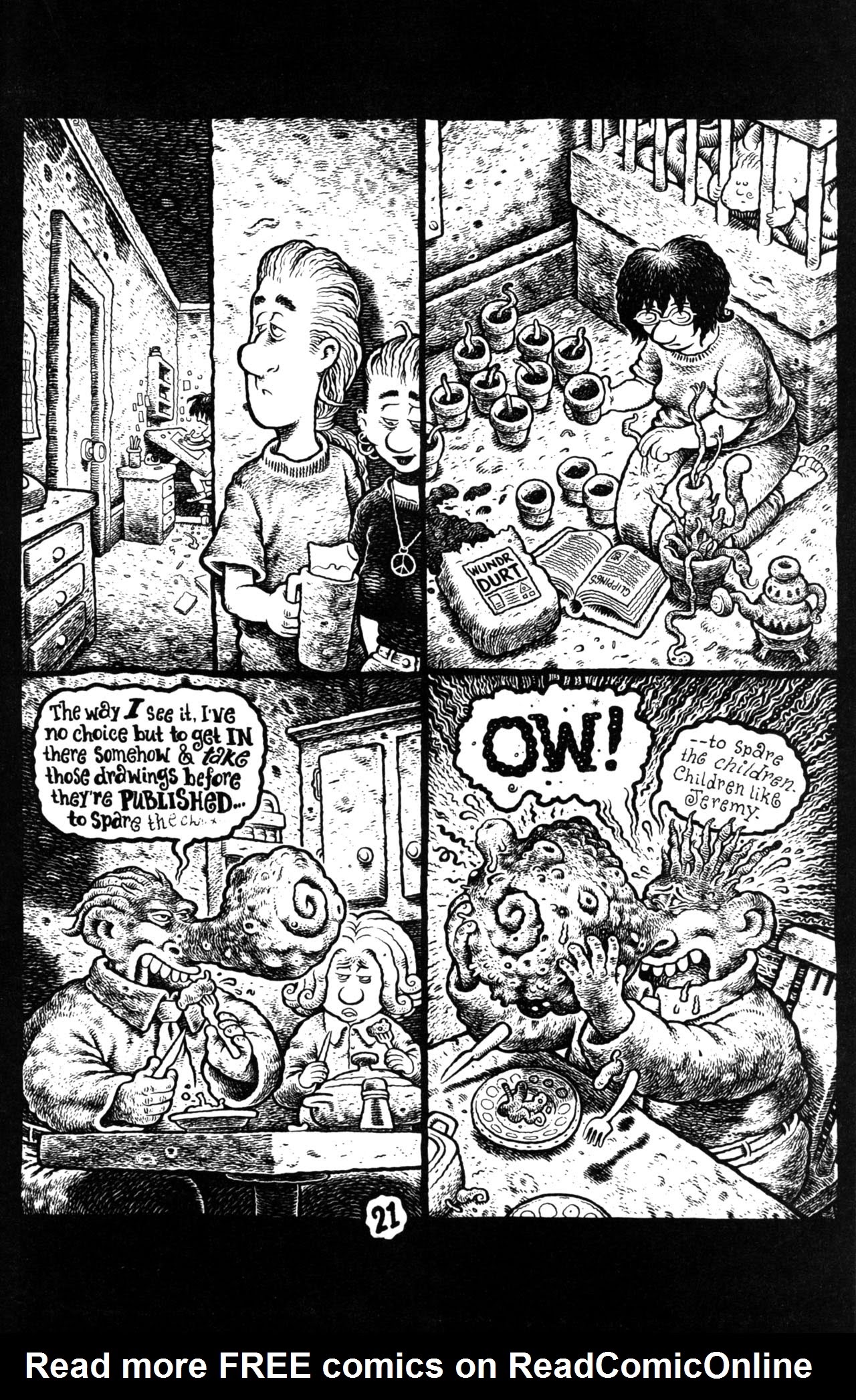 Read online Pressed Tongue comic -  Issue #2 - 23