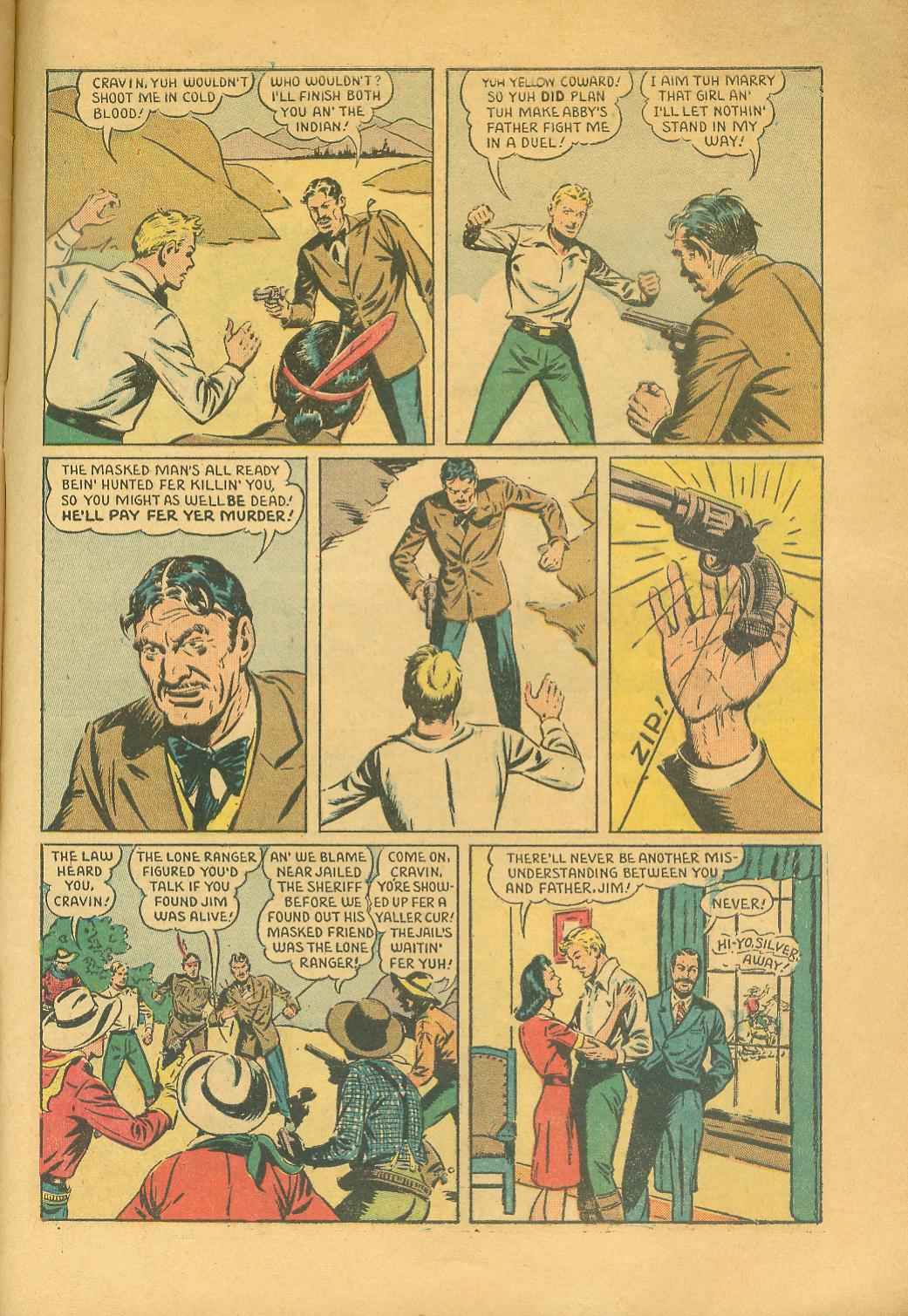 Read online The Lone Ranger (1948) comic -  Issue #28 - 41