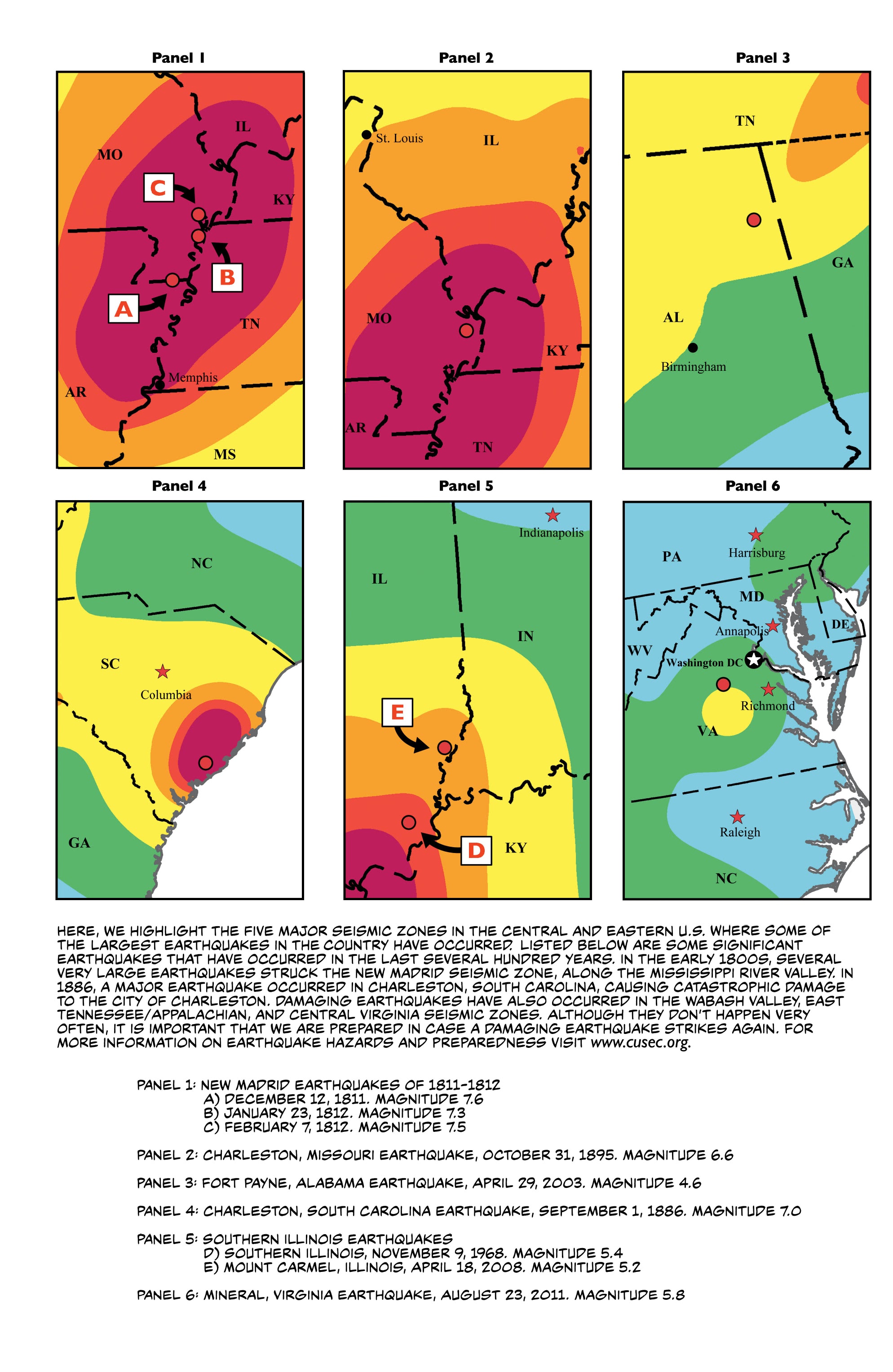 Read online Without Warning! comic -  Issue # Earthquake (CUSEC) - 15