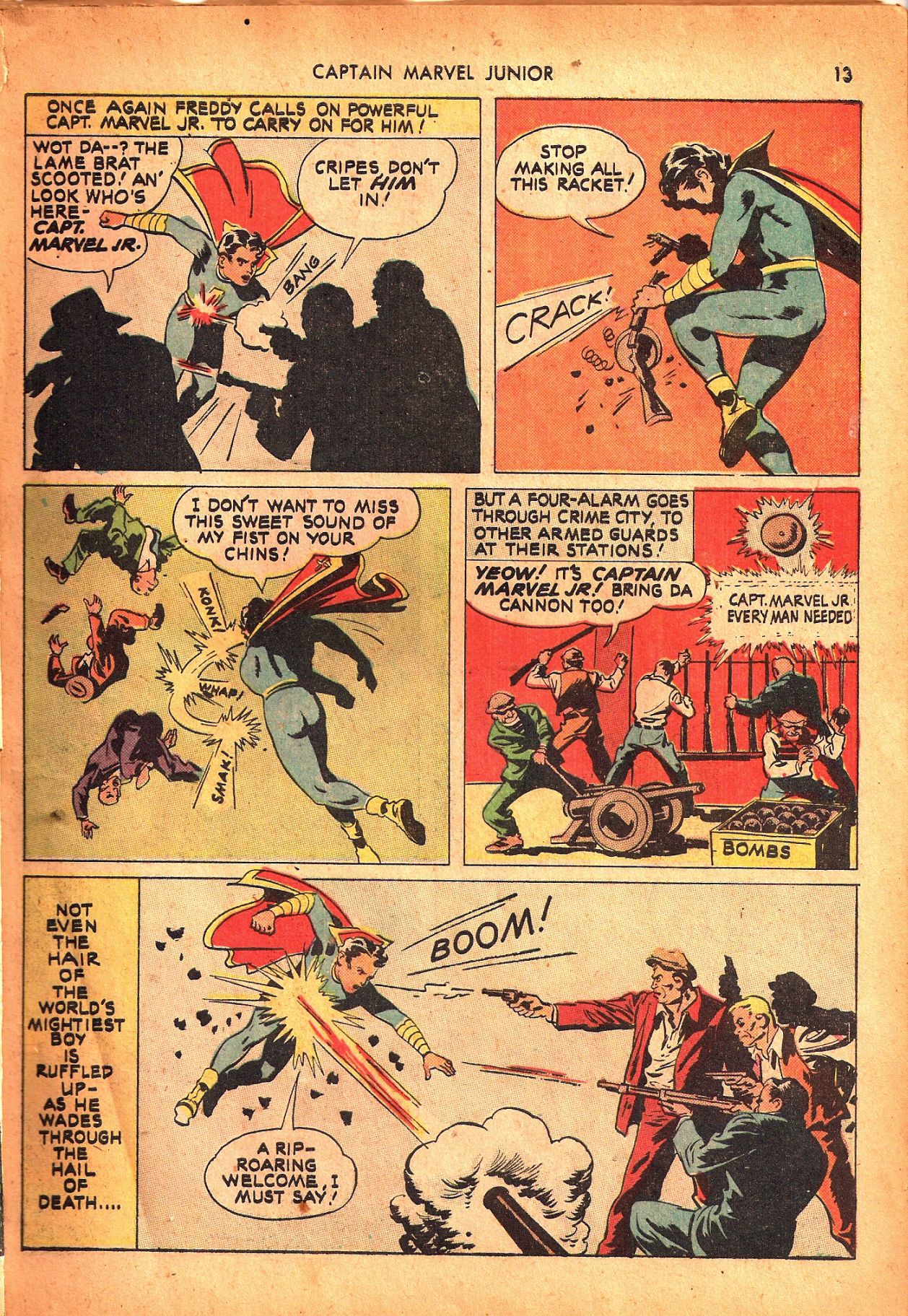 Read online Captain Marvel, Jr. comic -  Issue #09 - 13