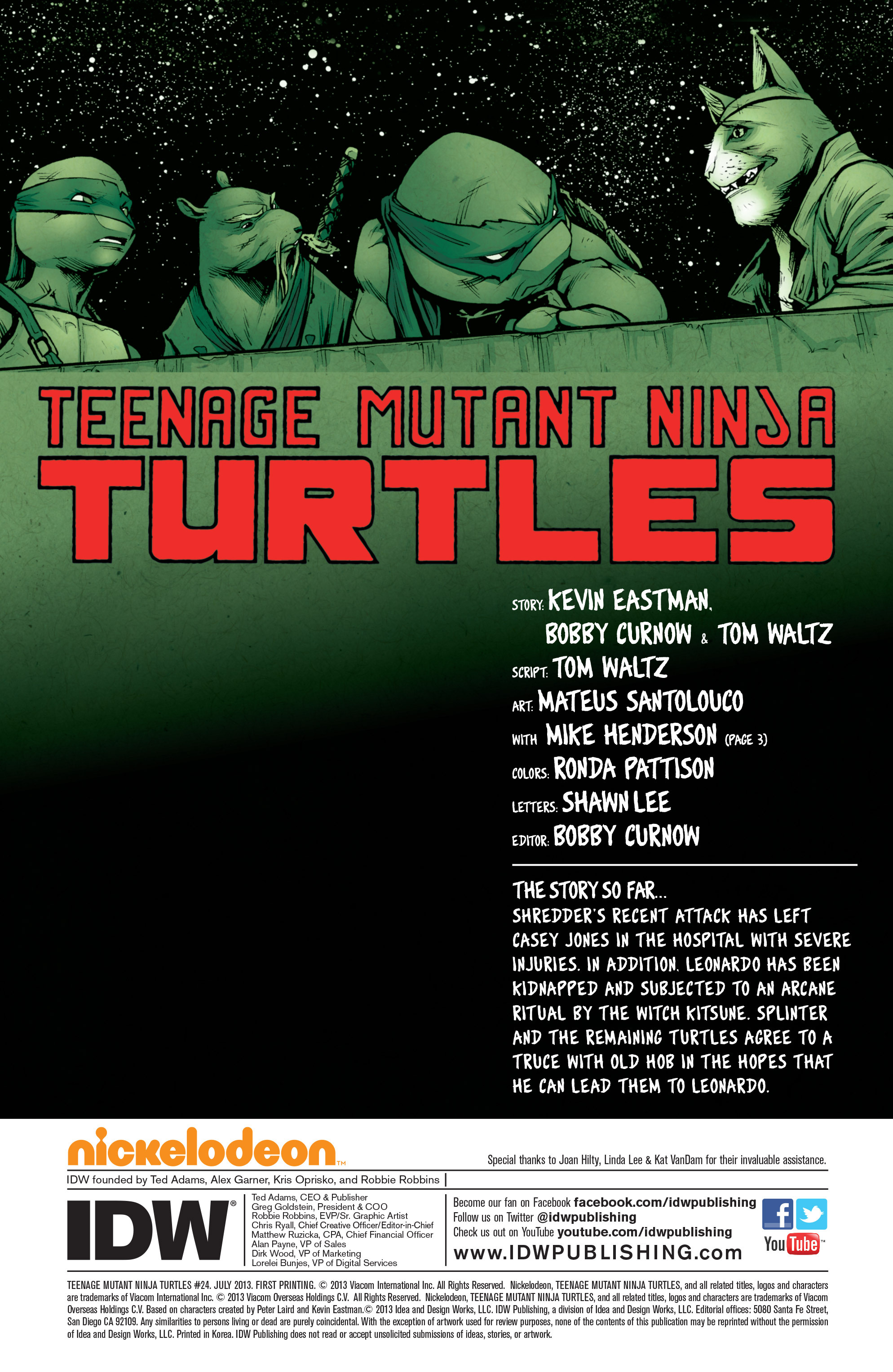 Read online Teenage Mutant Ninja Turtles (2011) comic -  Issue #24 - 5