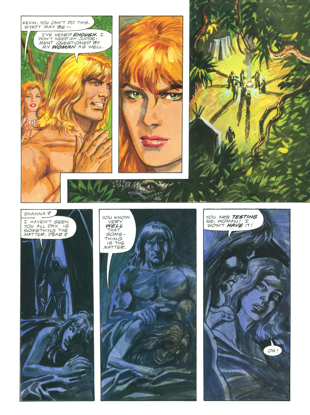 Read online Marvel Graphic Novel comic -  Issue #62 - Ka-Zar - Guns of the Savage Land - 48