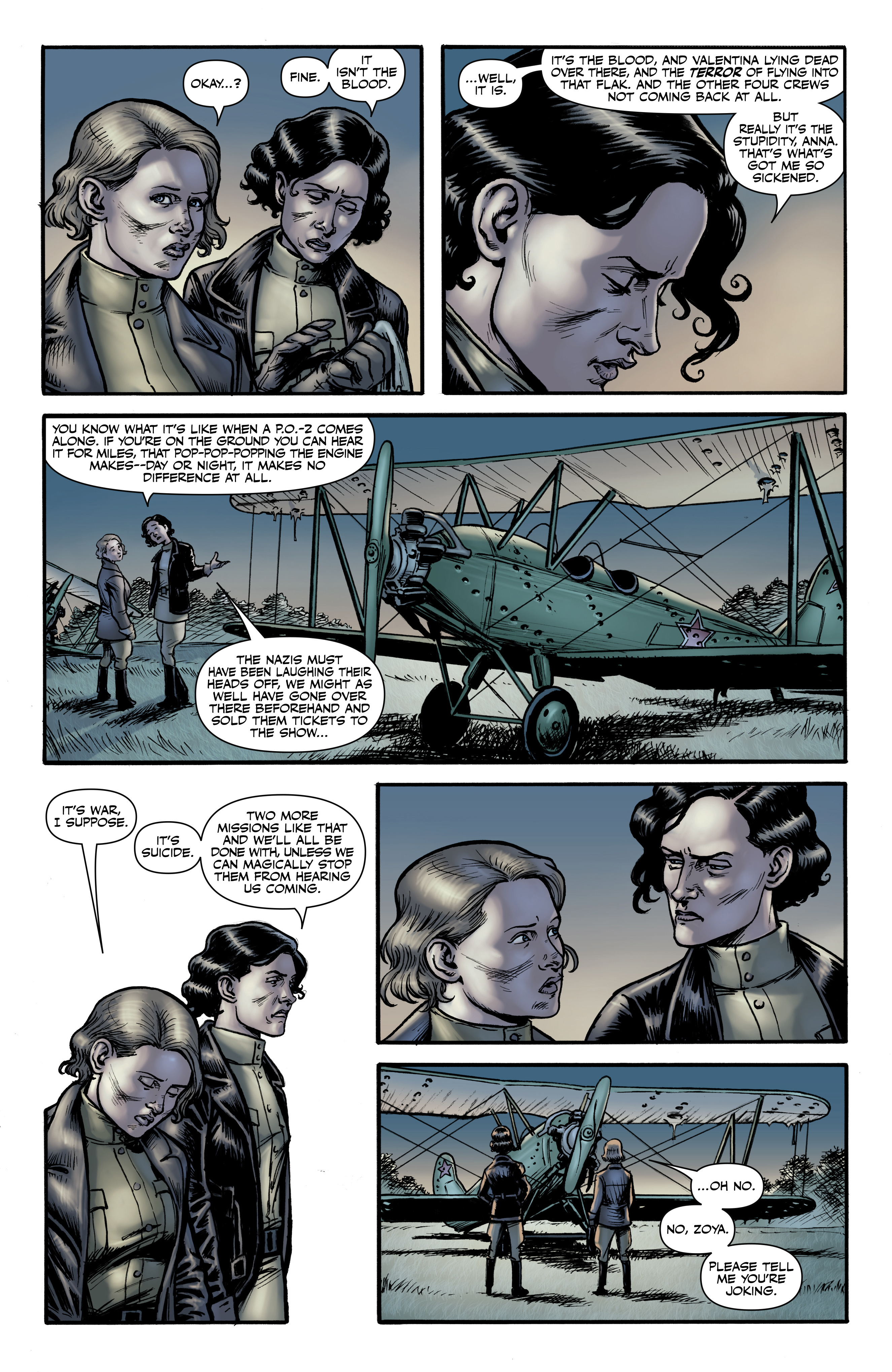 Read online Battlefields: Night Witches comic -  Issue # TPB - 22
