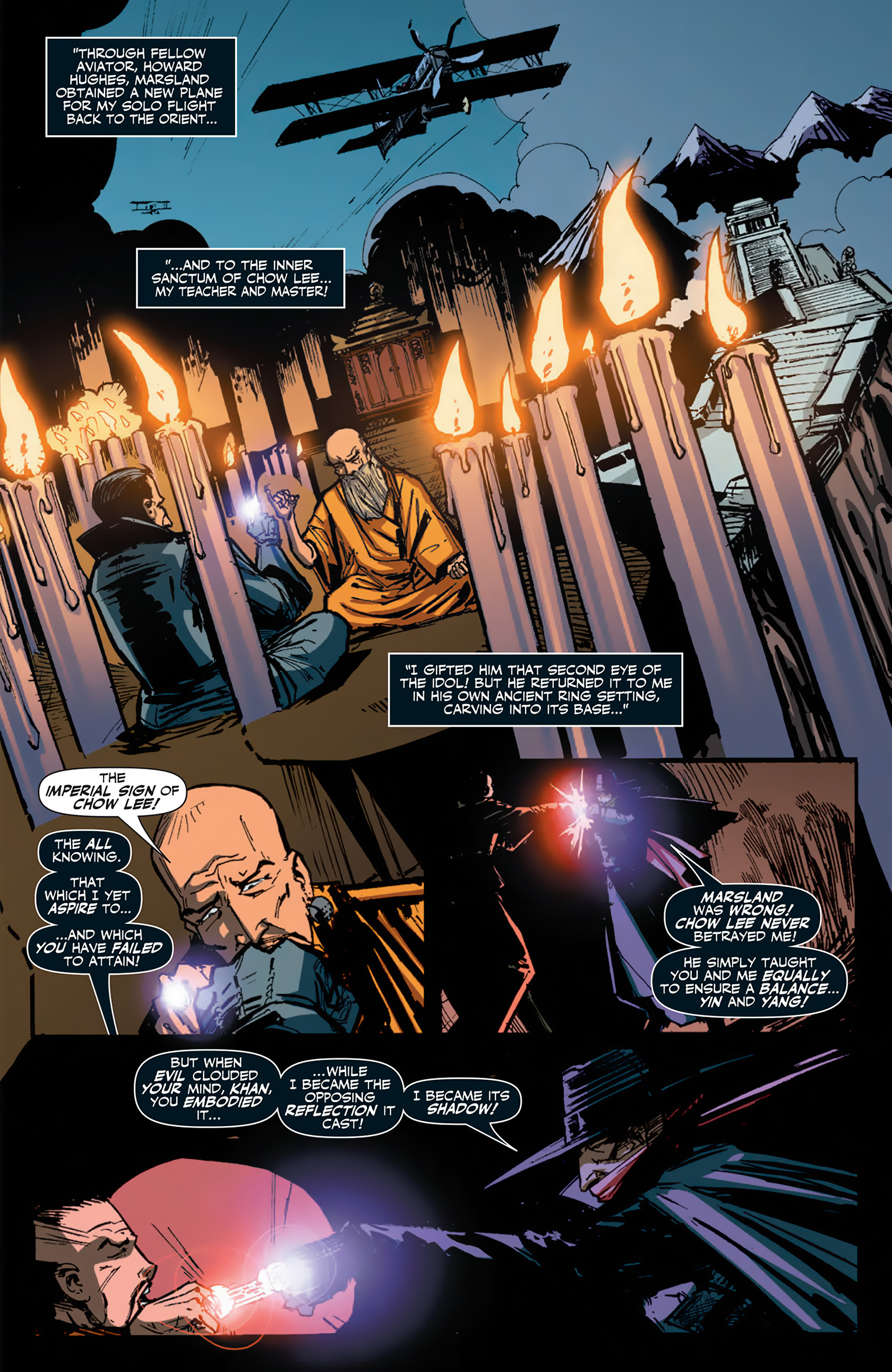 Read online The Shadow/Green Hornet: Dark Nights comic -  Issue #5 - 6