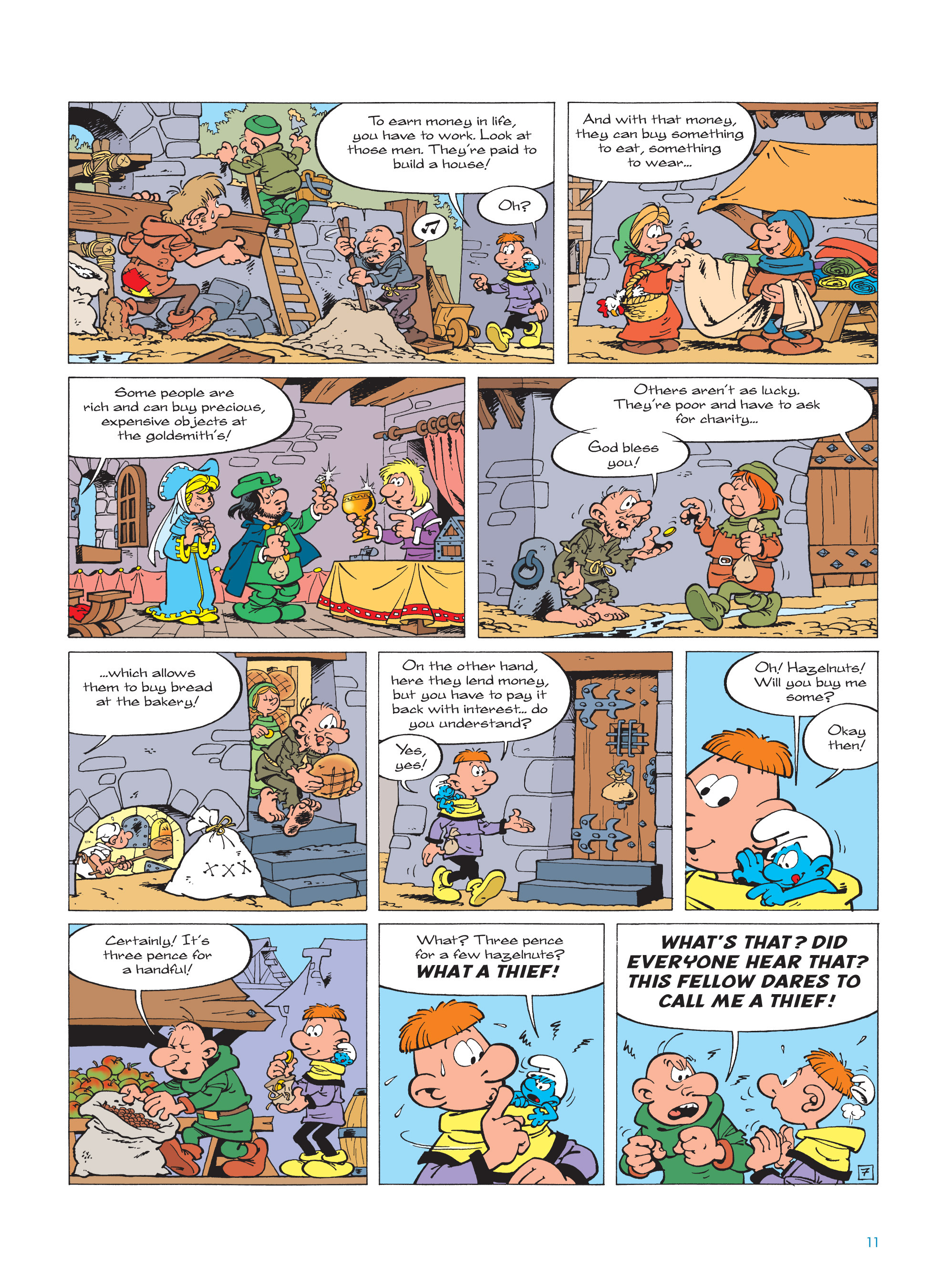 Read online The Smurfs comic -  Issue #18 - 11