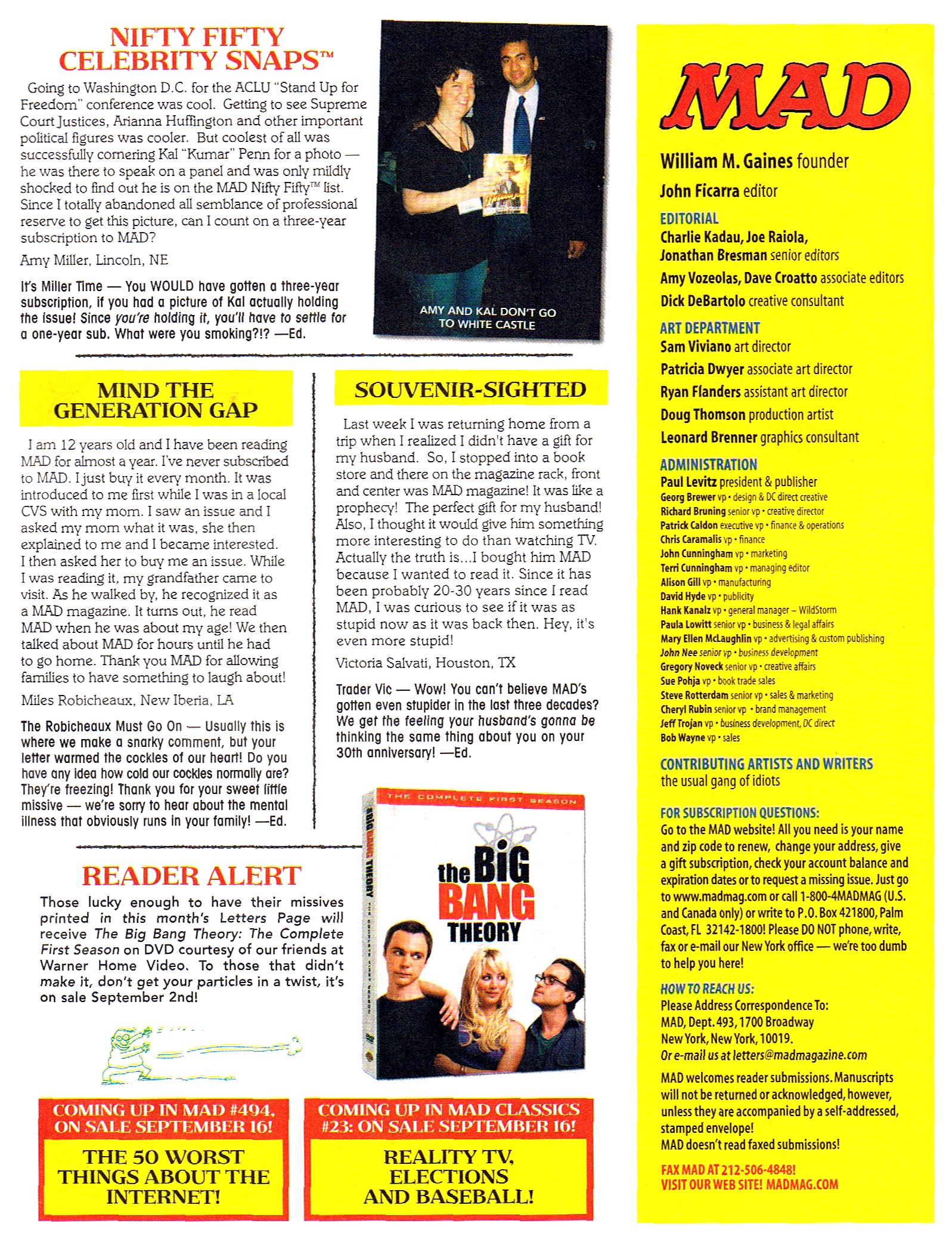 Read online MAD comic -  Issue #493 - 9