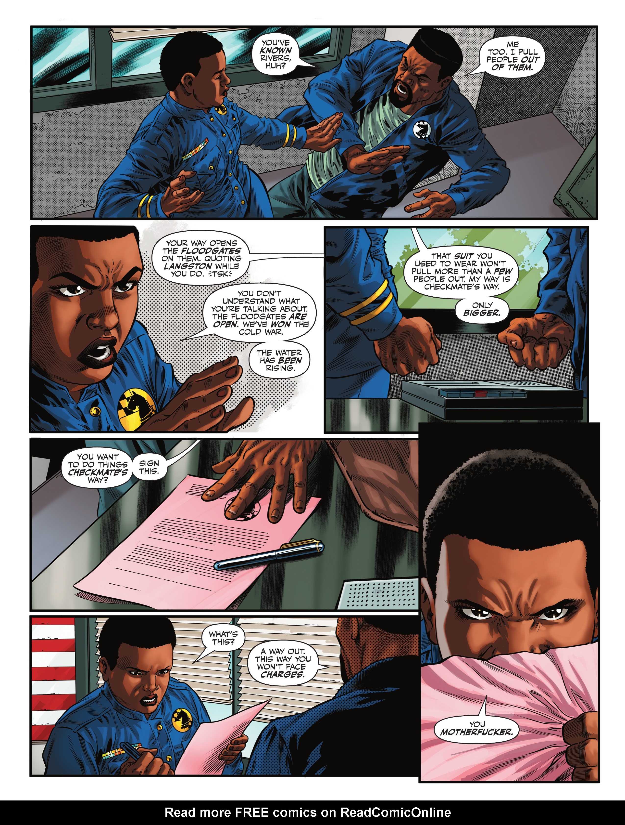 Read online Waller vs. Wildstorm comic -  Issue #2 - 23