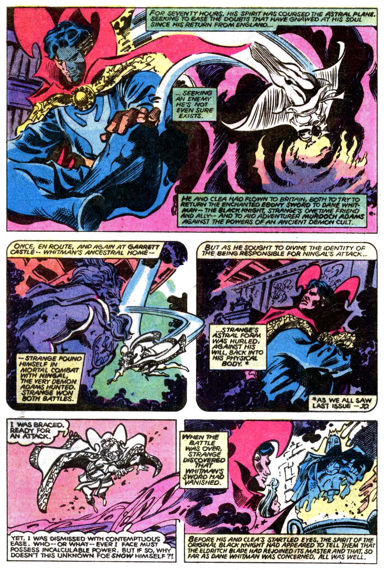 Read online Doctor Strange (1974) comic -  Issue #38 - 3