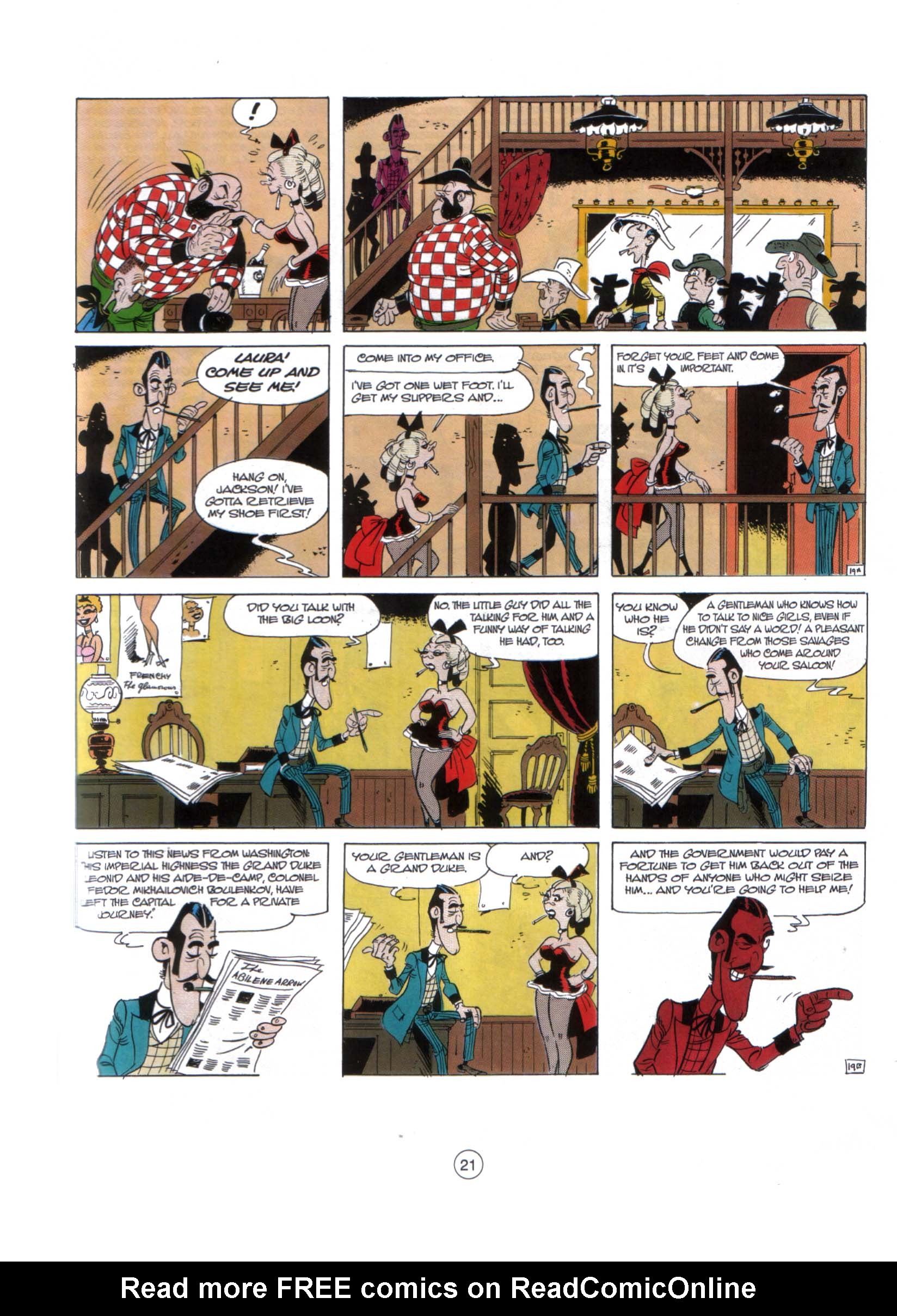Read online A Lucky Luke Adventure comic -  Issue #29 - 20