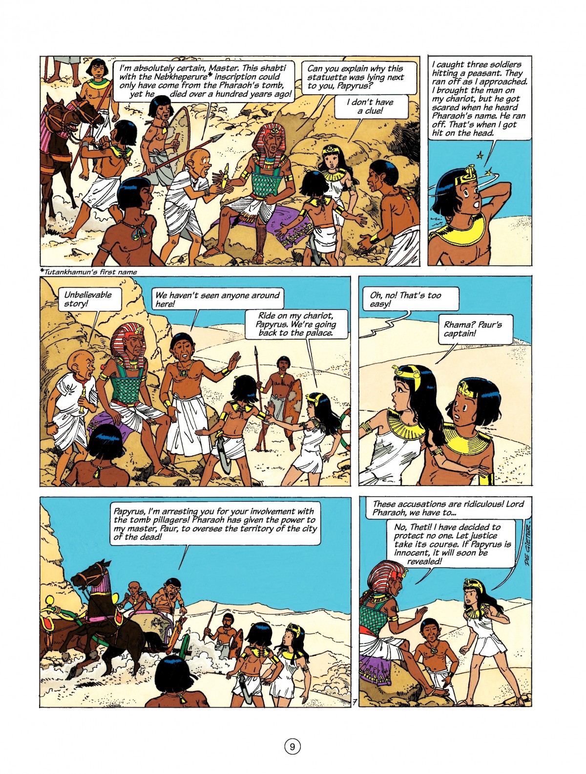 Read online Papyrus comic -  Issue #3 - 9