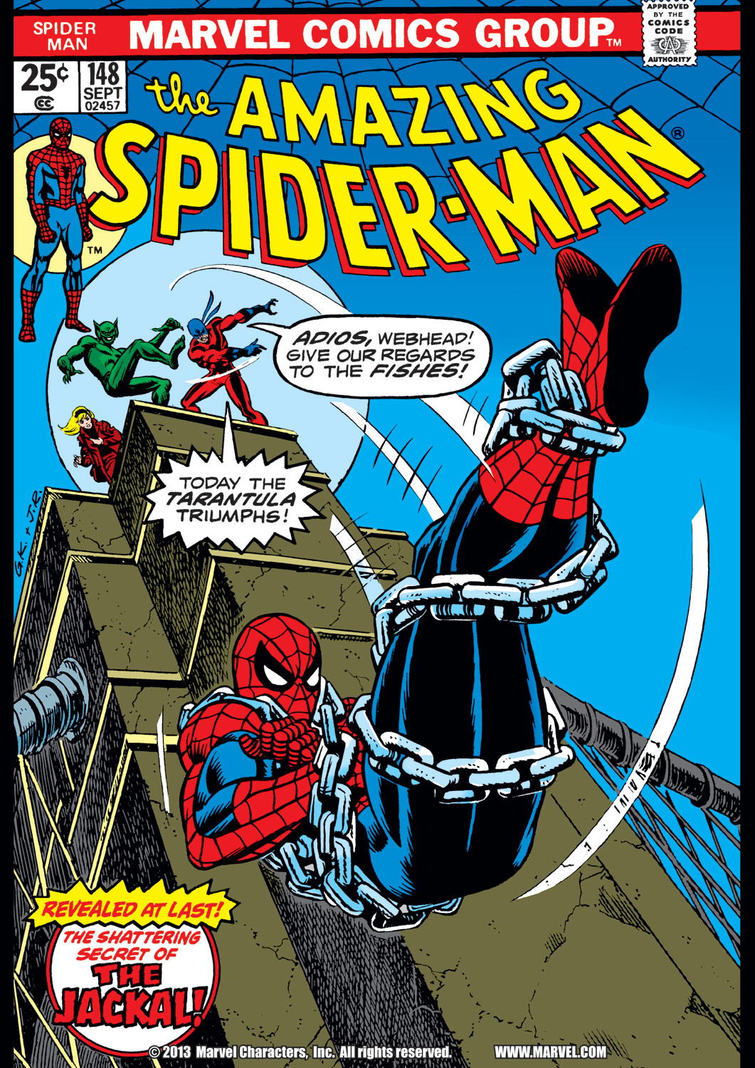 Read online The Amazing Spider-Man (1963) comic -  Issue #148 - 1