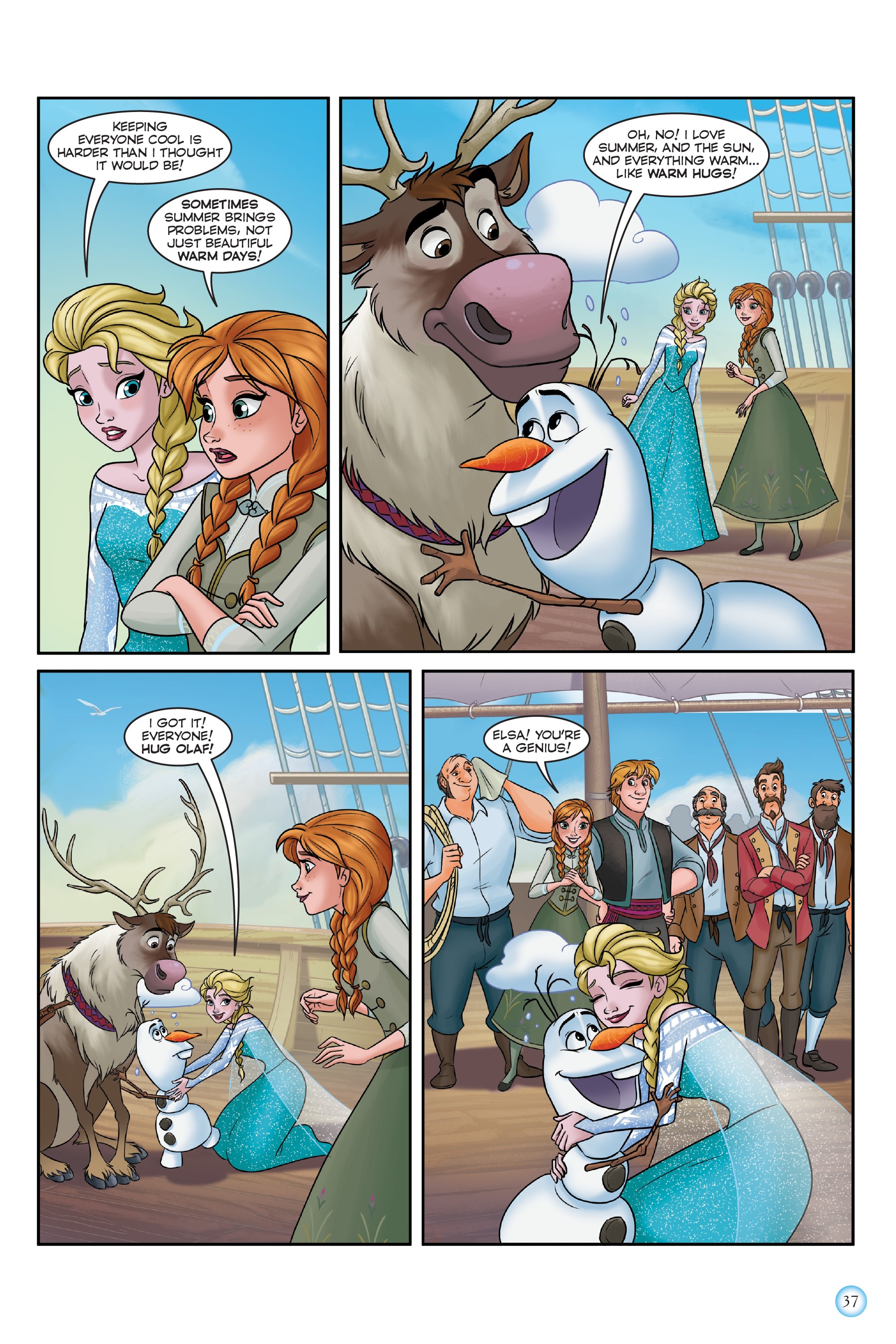 Read online Frozen Adventures: Flurries of Fun comic -  Issue # TPB (Part 1) - 37