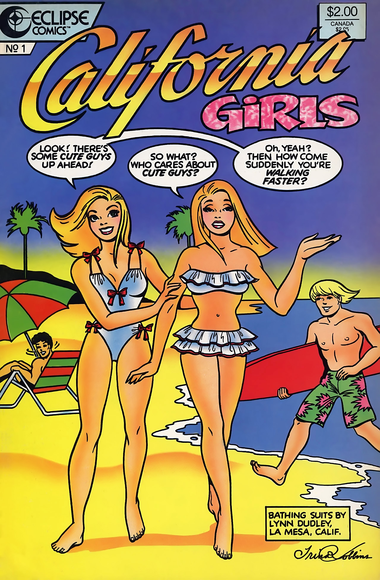 Read online California Girls comic -  Issue #1 - 1