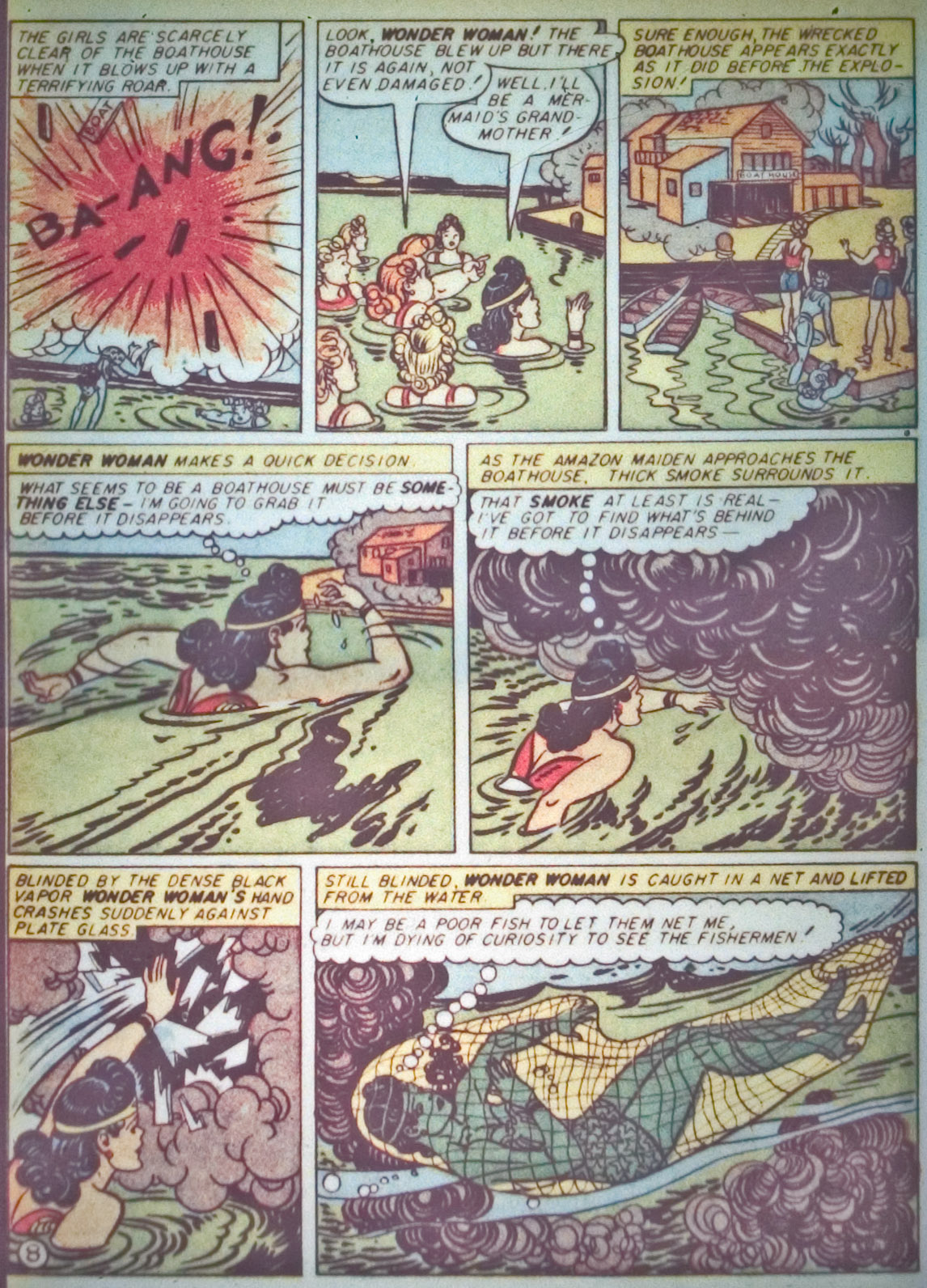 Read online Comic Cavalcade comic -  Issue #3 - 10