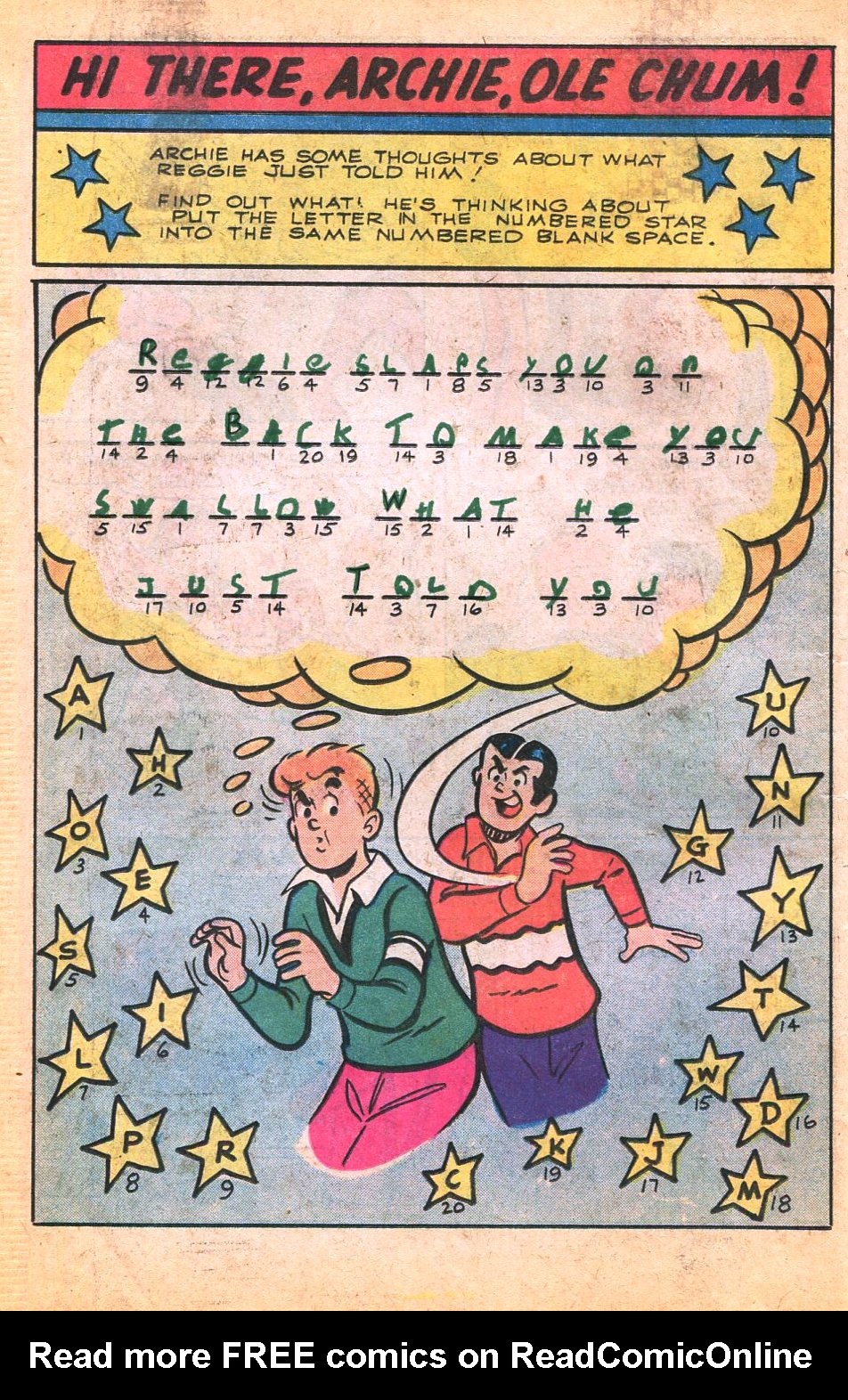 Read online Reggie and Me (1966) comic -  Issue #106 - 18