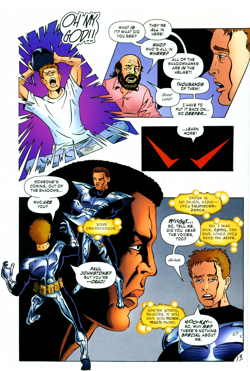 Read online The Return of Shadowhawk comic -  Issue # Full - 14