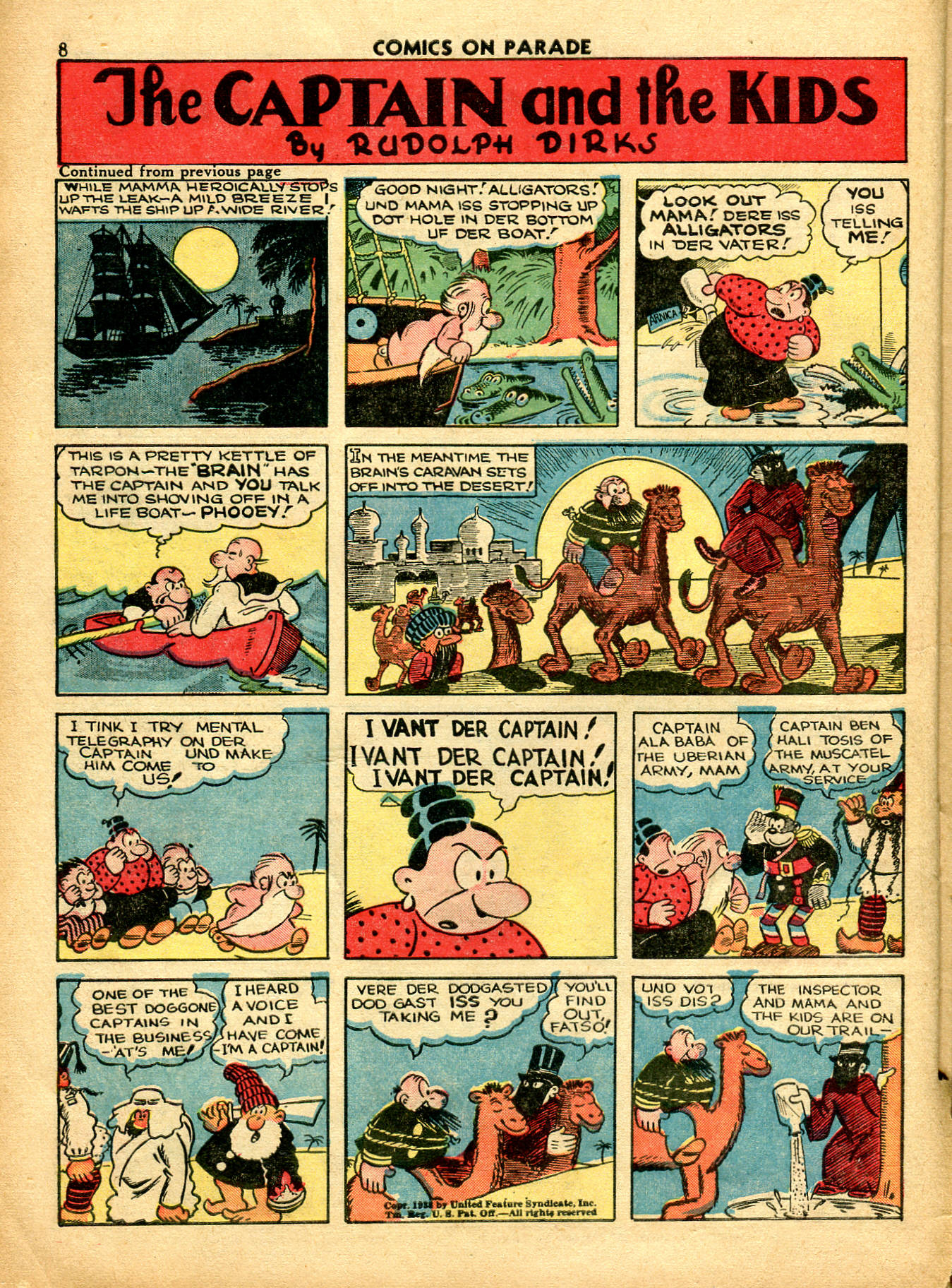 Read online Comics on Parade comic -  Issue #10 - 10