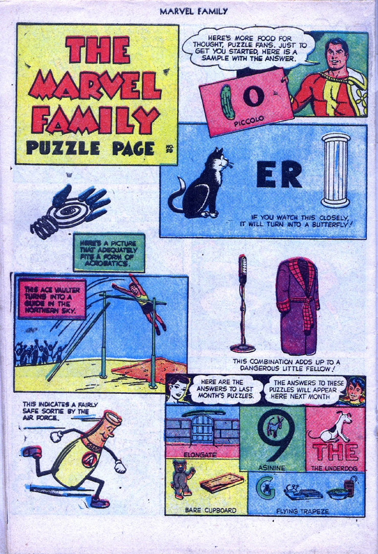 Read online The Marvel Family comic -  Issue #79 - 35