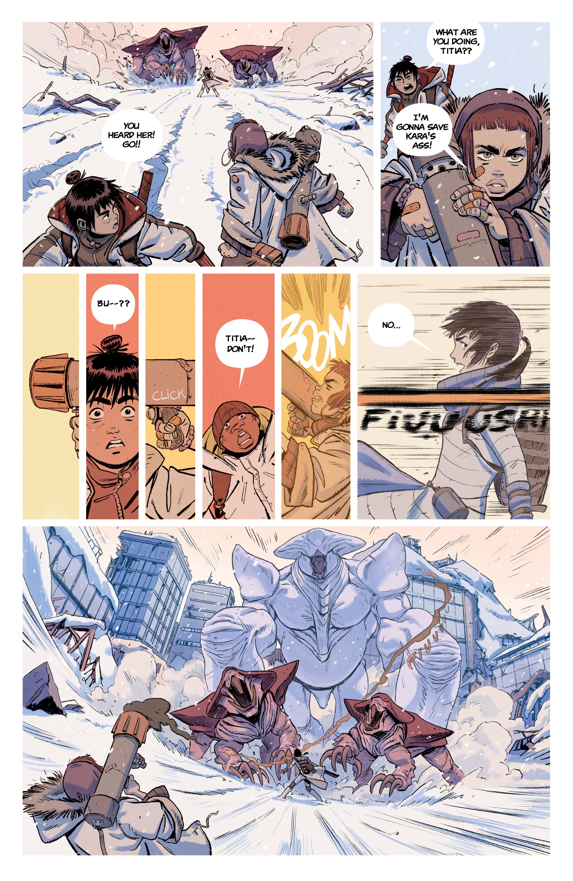 Read online Giants: Ghosts of Winter comic -  Issue # TPB - 25