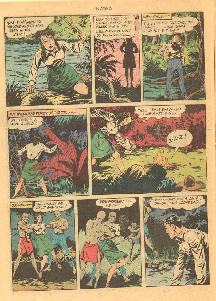 Read online Nyoka the Jungle Girl (1945) comic -  Issue #4 - 20