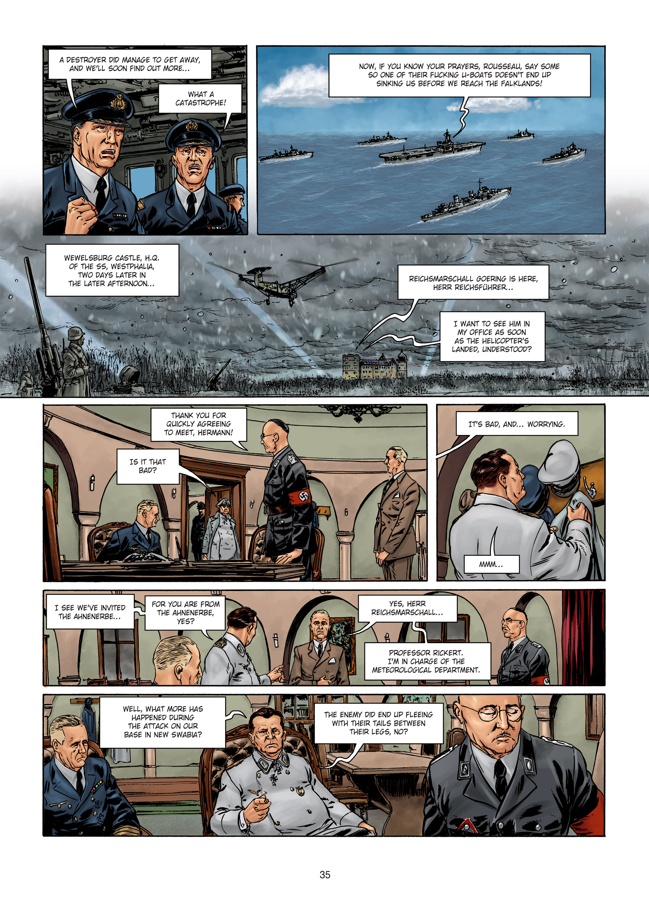 Read online Wunderwaffen comic -  Issue #7 - 35
