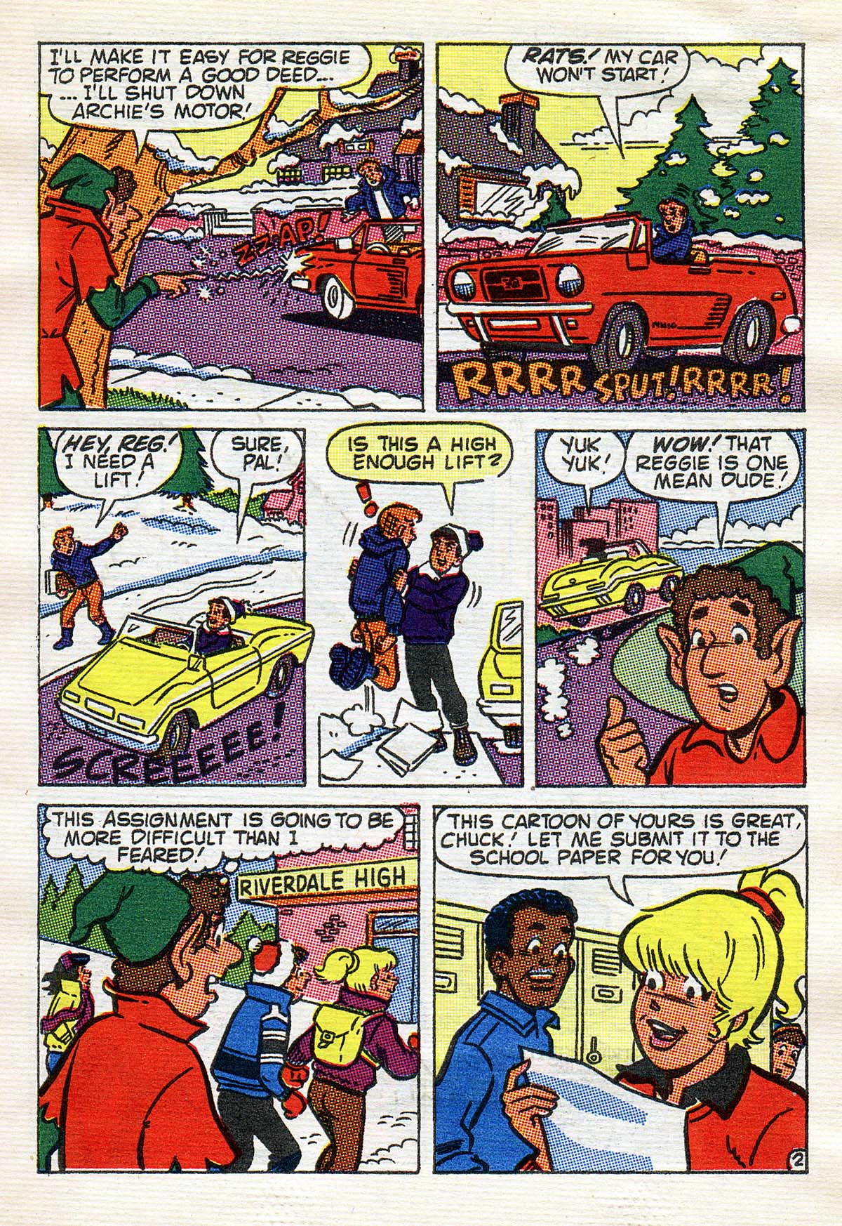 Read online Archie's Story & Game Digest Magazine comic -  Issue #18 - 20
